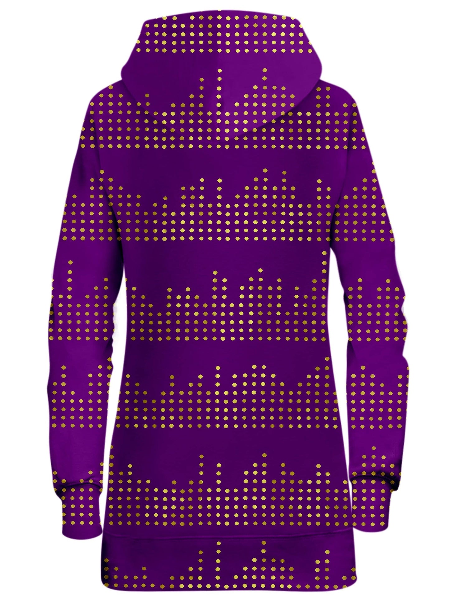 Gold Equalizer Beats Hoodie Dress, Sartoris Art, | iEDM