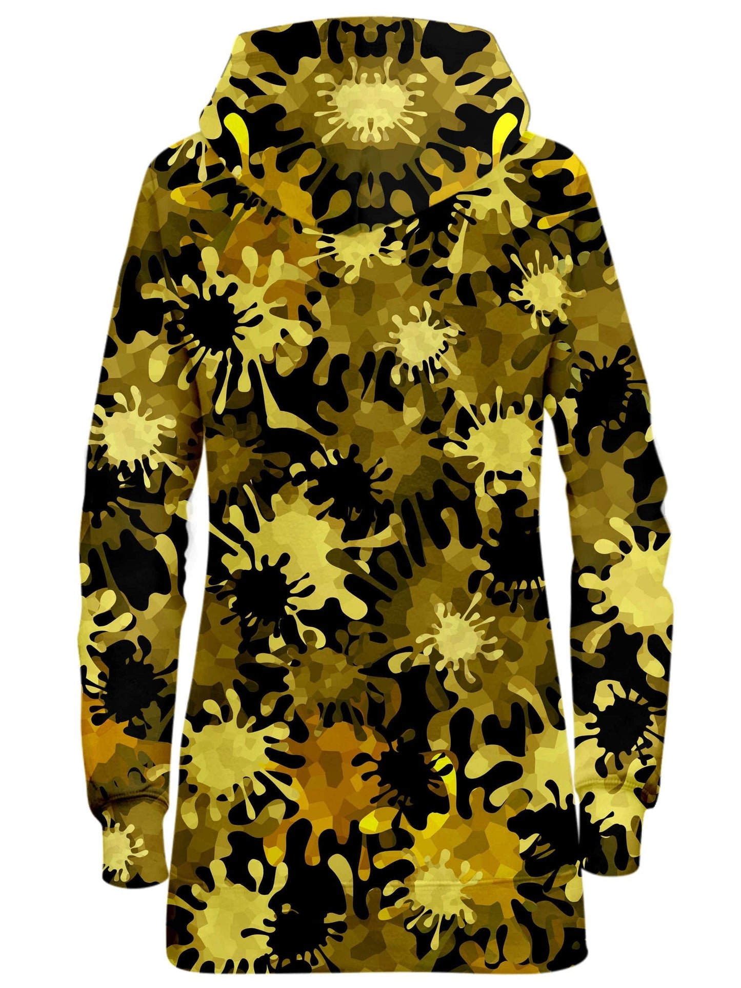Gold Splatter Hoodie Dress, Sartoris Art, | iEDM
