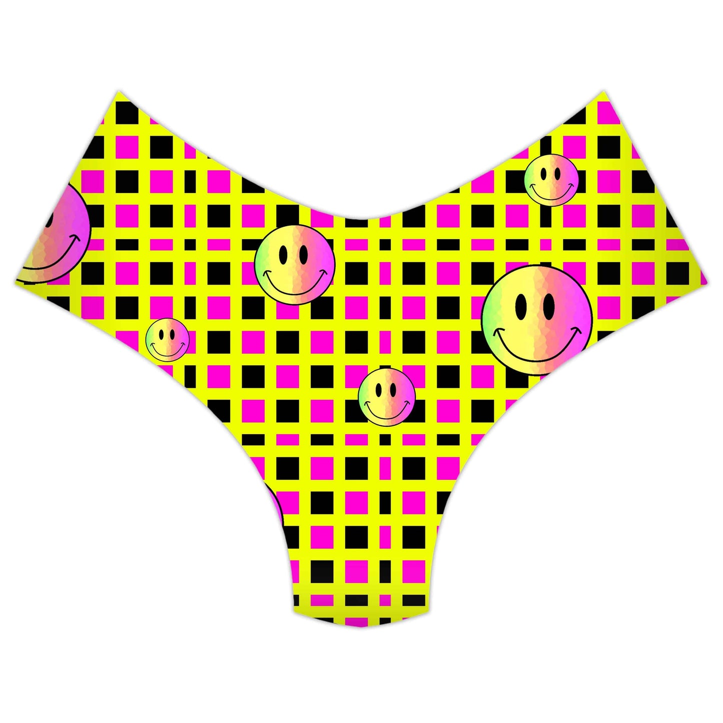 Happy Plaid Booty Shorts, Sartoris Art, | iEDM