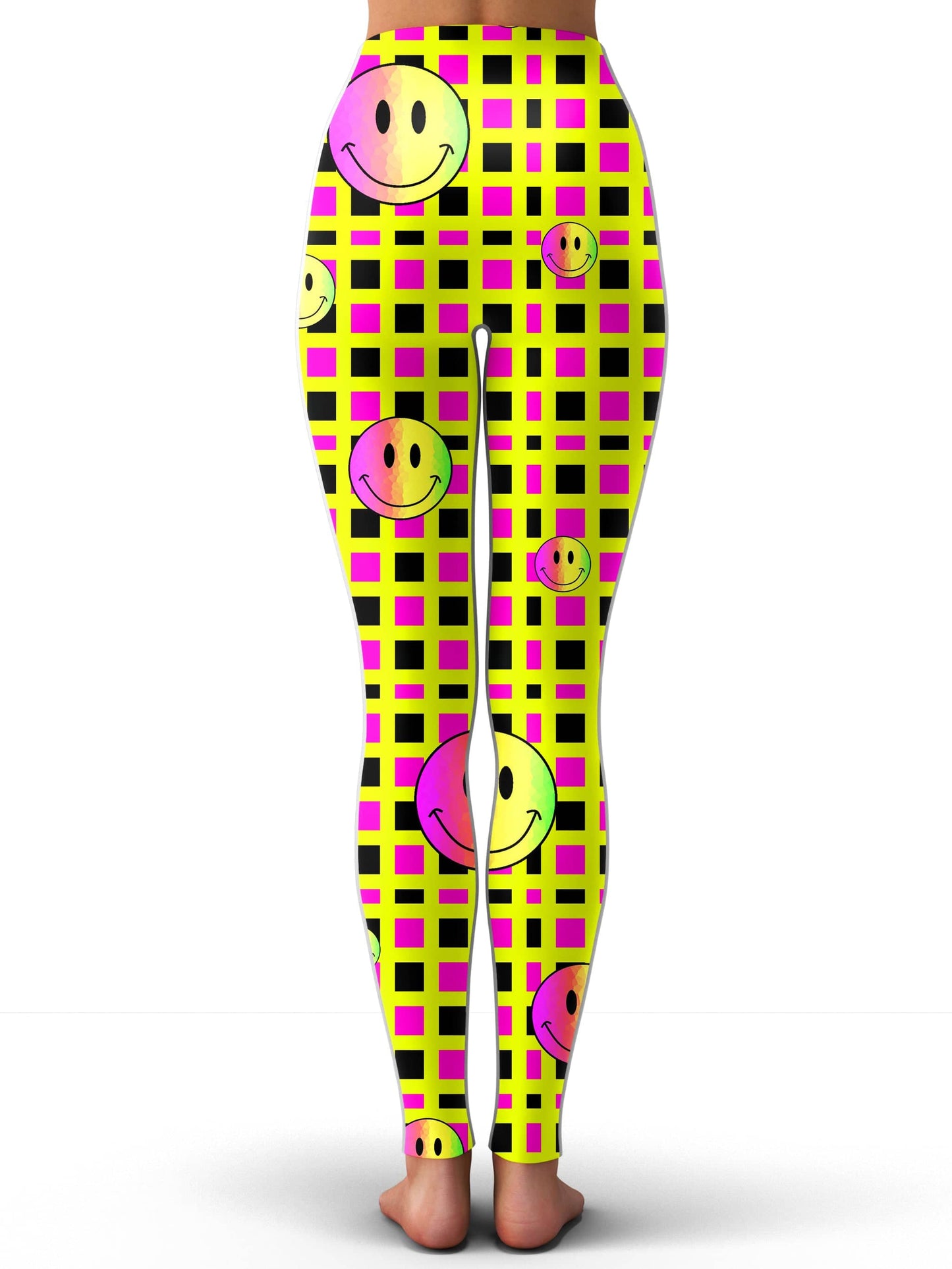 Happy Plaid Leggings, Sartoris Art, | iEDM