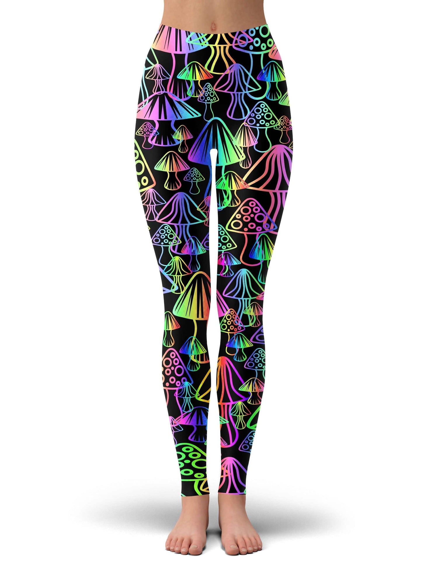 Magic Mushrooms Hoodie Dress and Leggings Combo, Sartoris Art, | iEDM