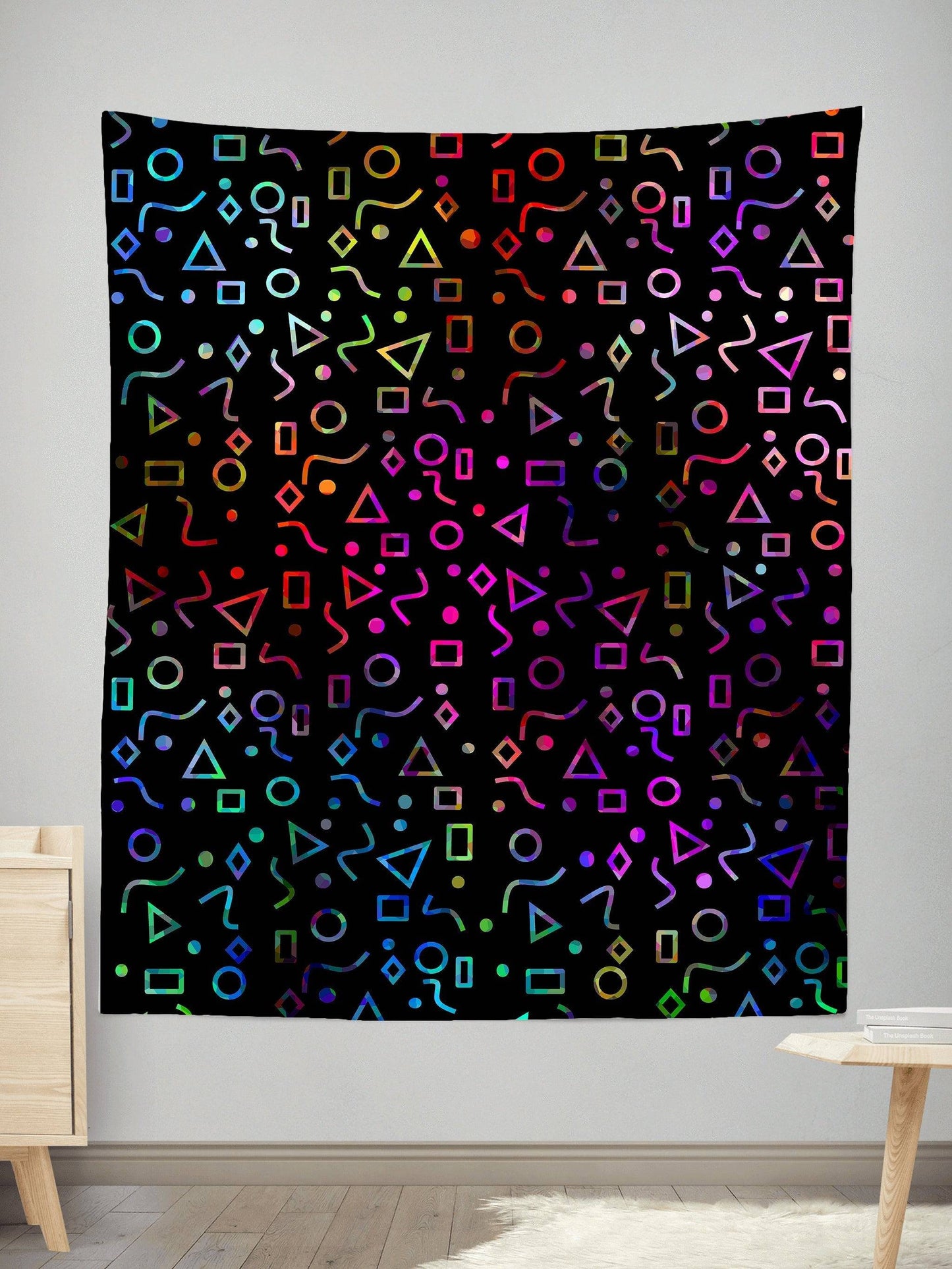Modern Shapes Tapestry, Sartoris Art, | iEDM