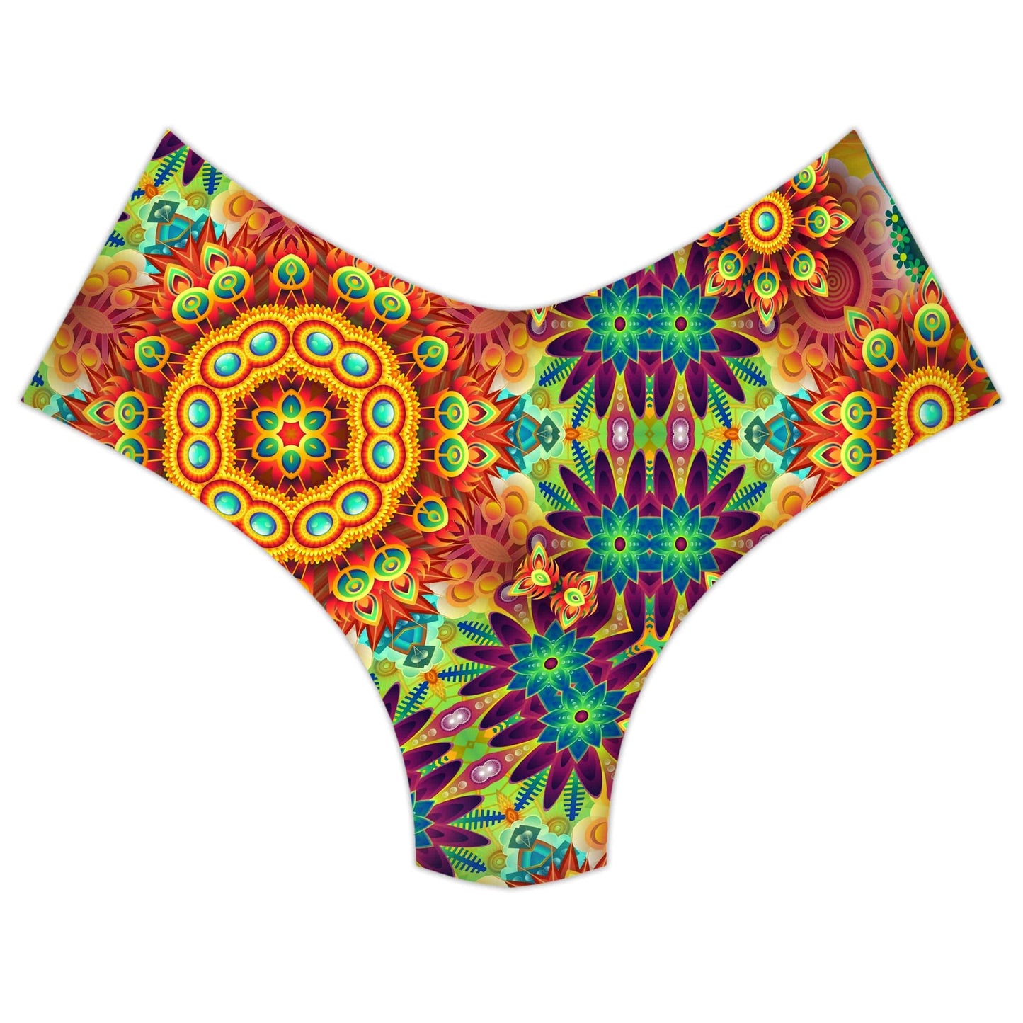 Ornate Color Journey Booty Shorts, Sartoris Art, | iEDM