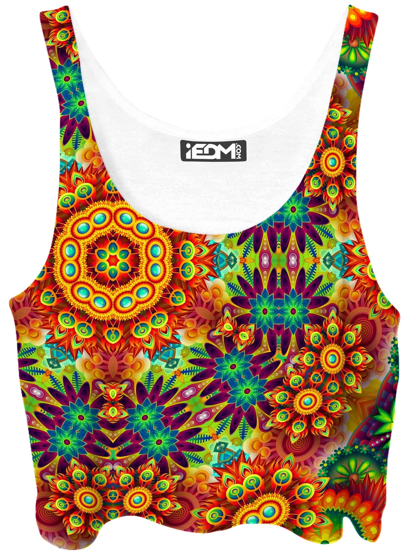 Ornate Color Journey Crop Top, Sartoris Art, | iEDM