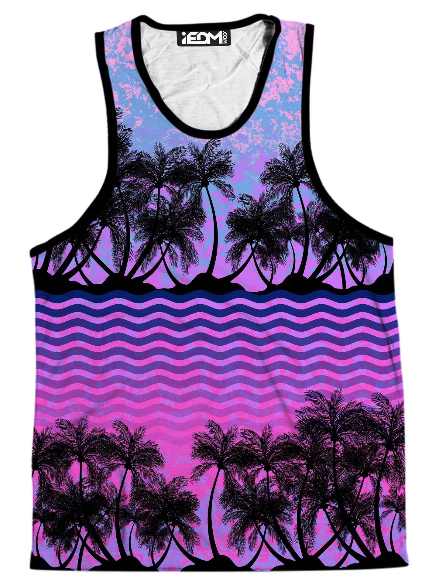 Paradise Palm Trees Men's Tank, Sartoris Art, | iEDM