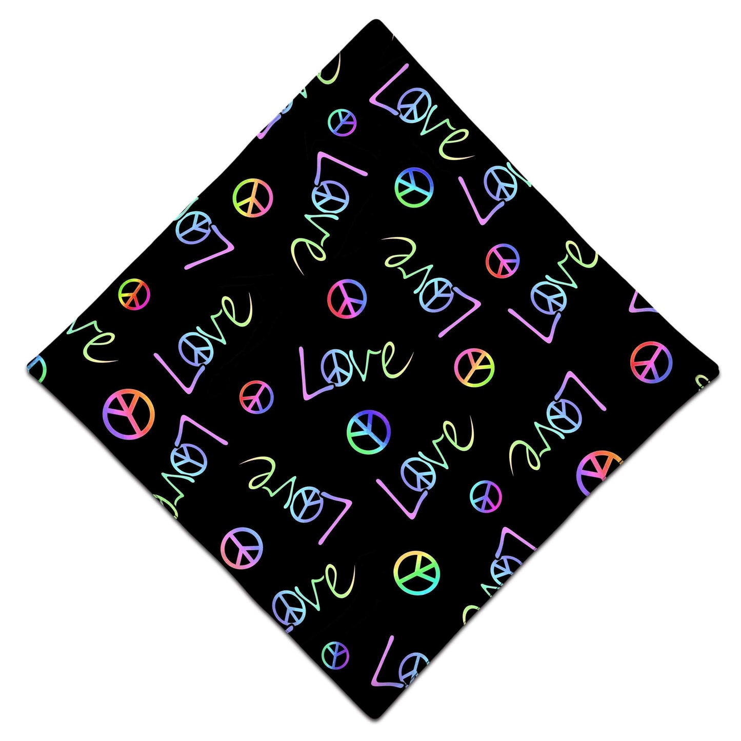 Peace and Love Bandana, Sartoris Art, | iEDM