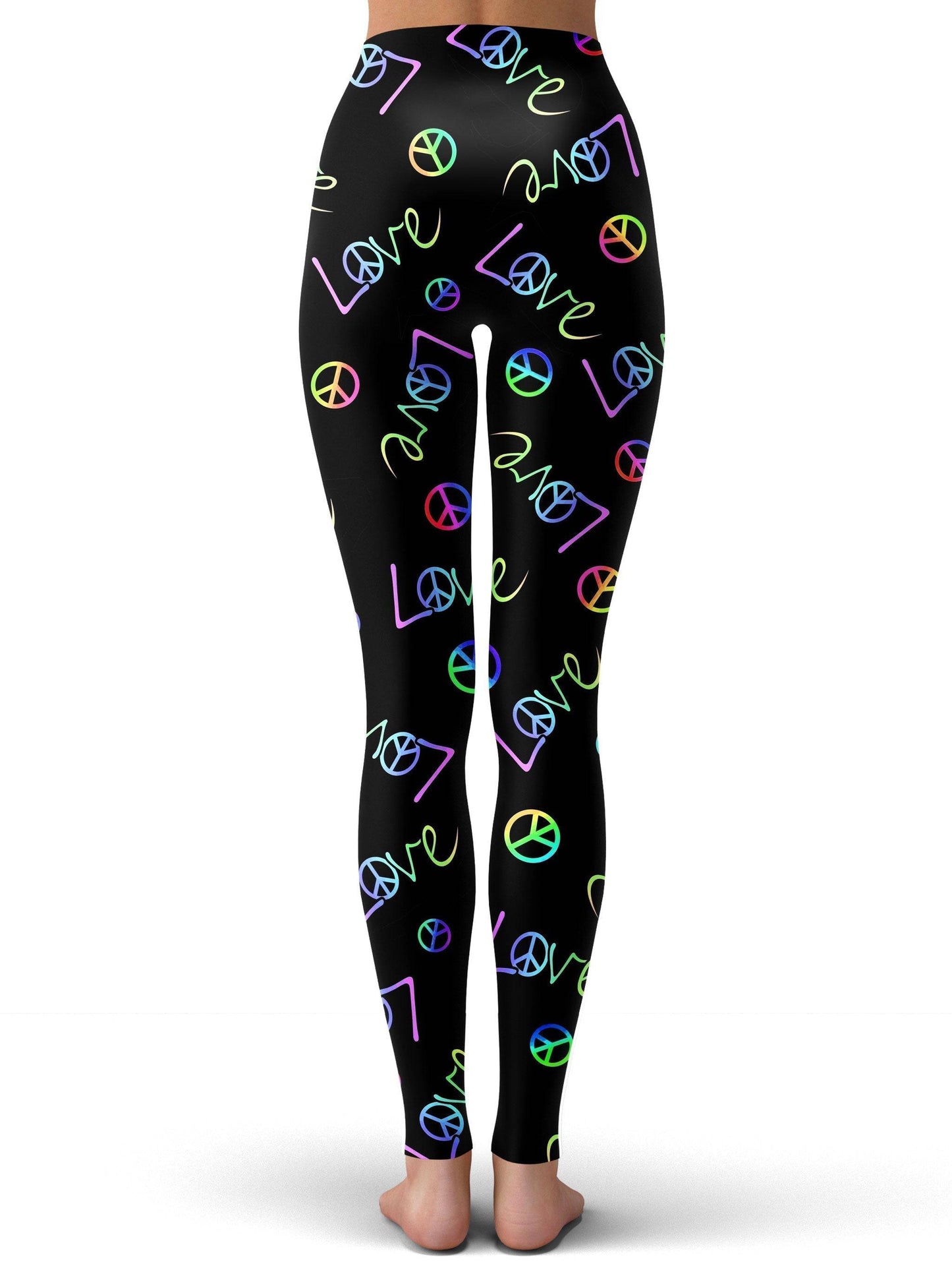 Peace and Love Leggings, Sartoris Art, | iEDM