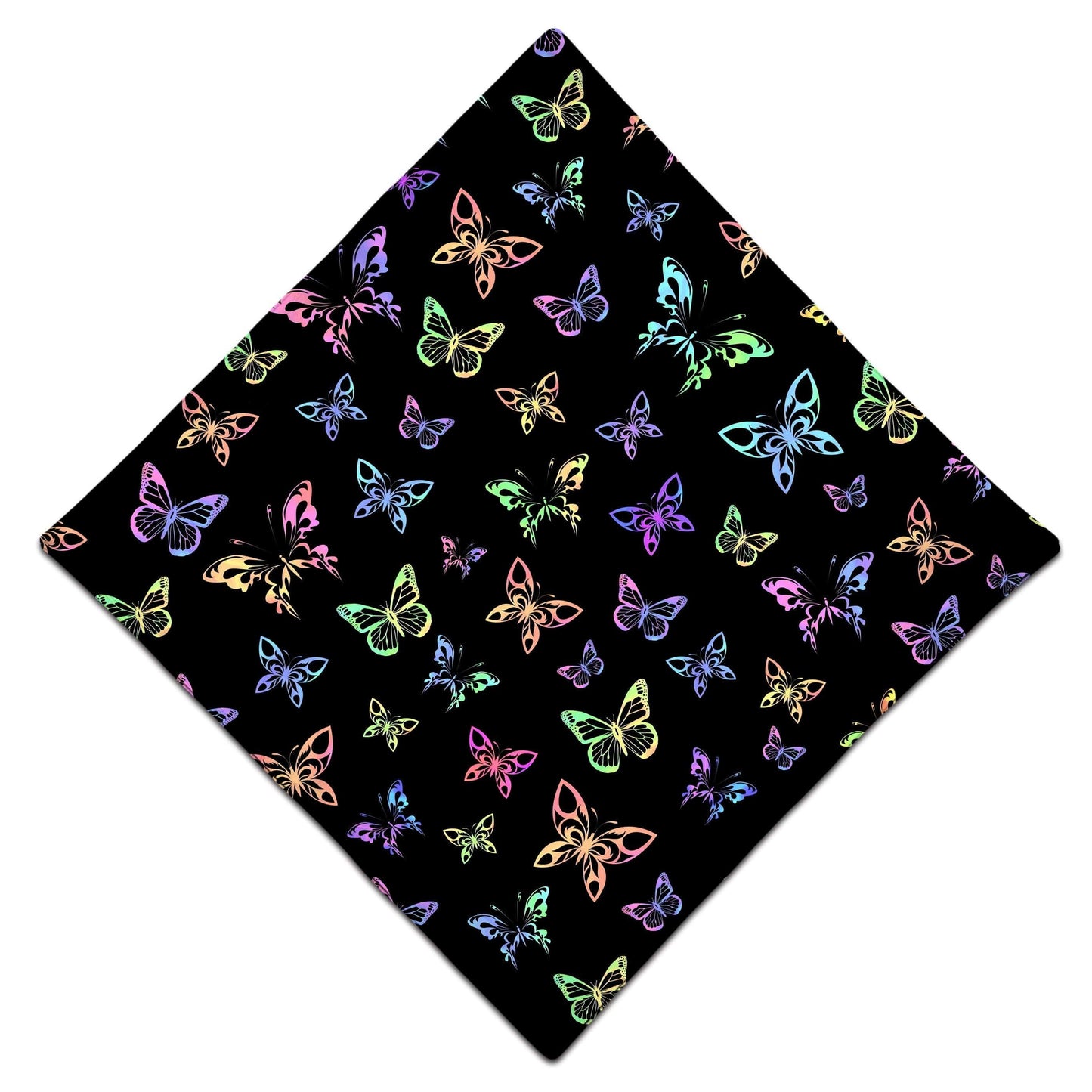 Psychedelic Butterflies Bandana, Sartoris Art, | iEDM