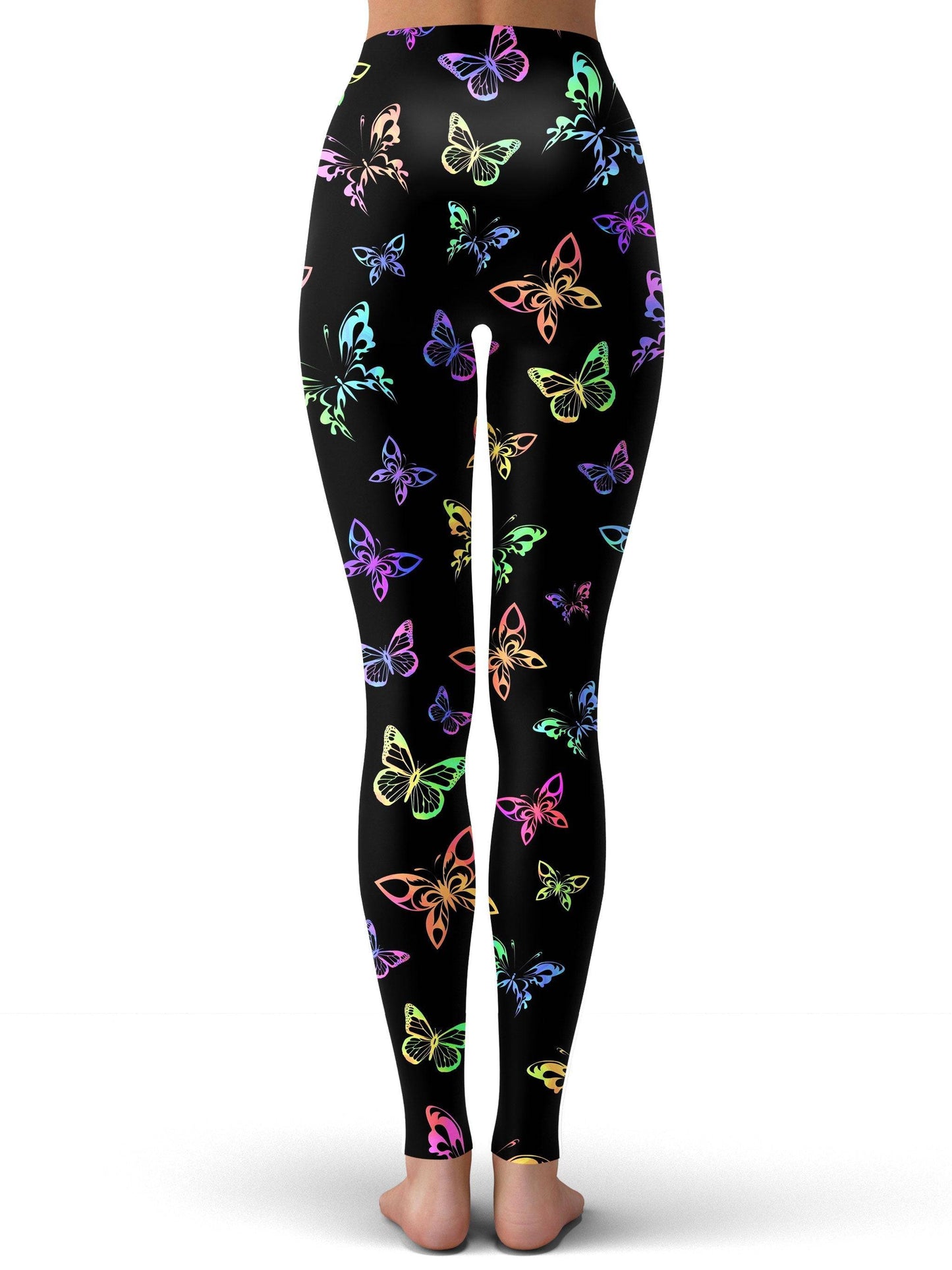 Psychedelic Butterflies Leggings, Sartoris Art, | iEDM