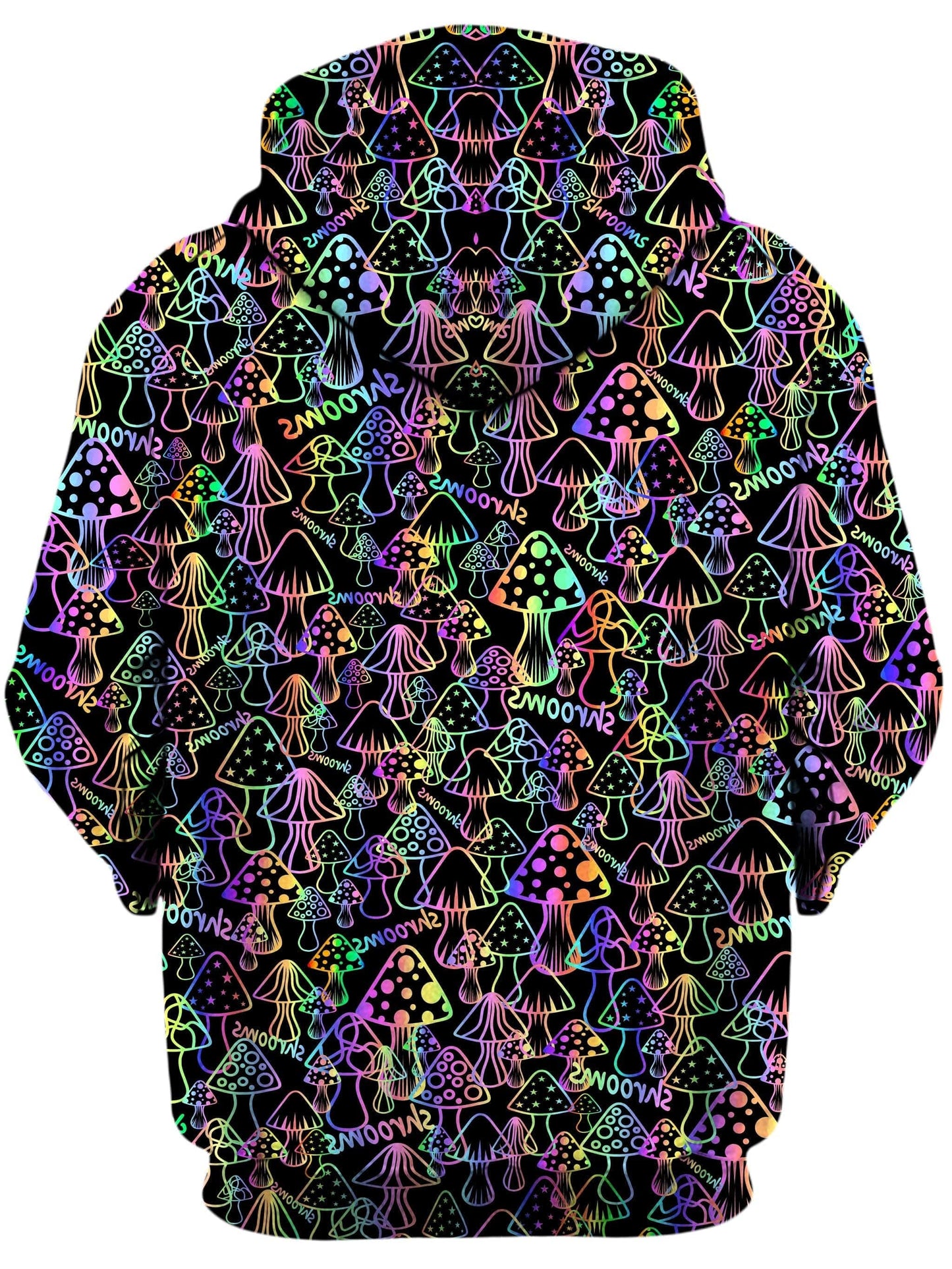 Psychedelic Shrooms Unisex Zip-Up Hoodie, Sartoris Art, | iEDM