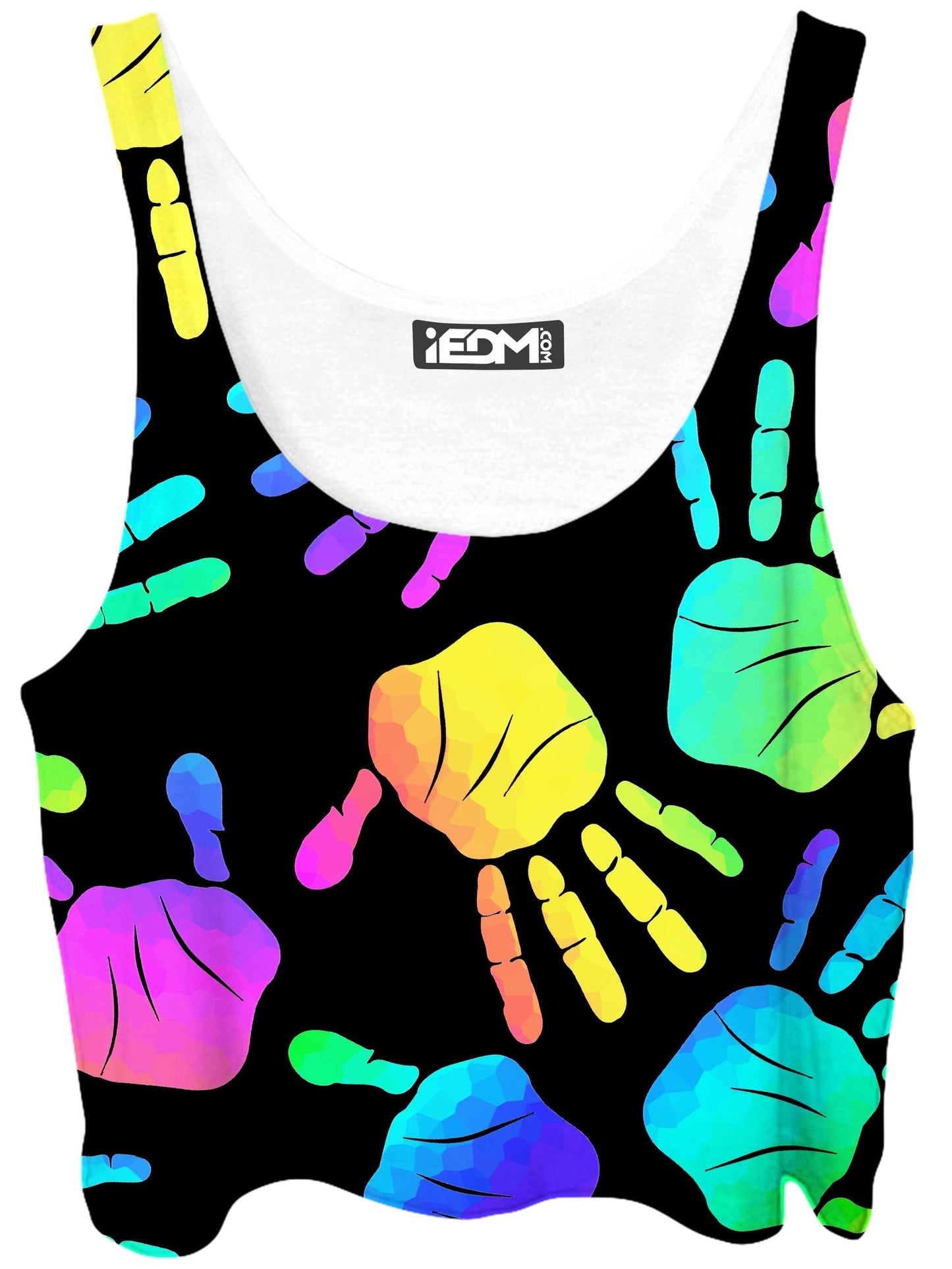 Rave Hands Crop Top, Sartoris Art, | iEDM