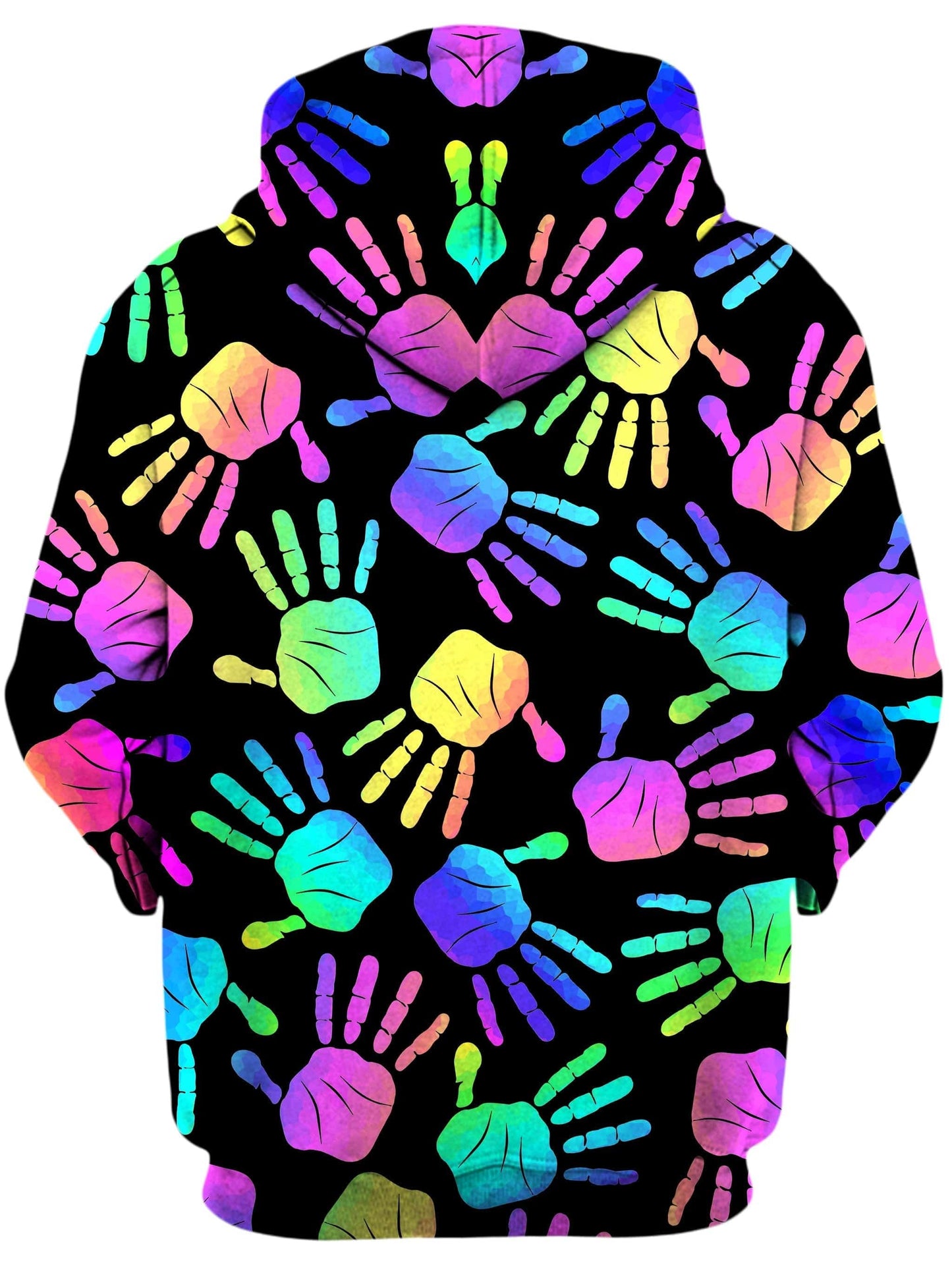 Rave Hands Unisex Zip-Up Hoodie, Sartoris Art, | iEDM