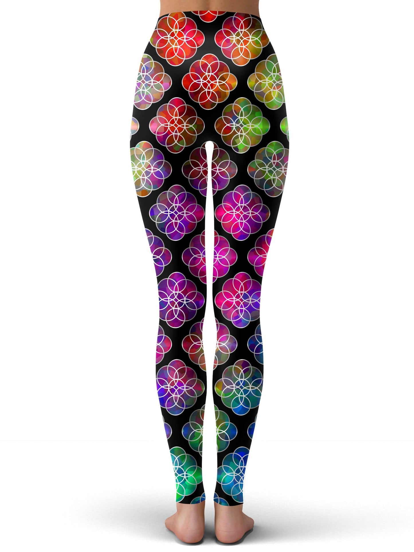 Rings of Color Pattern Leggings, Sartoris Art, | iEDM