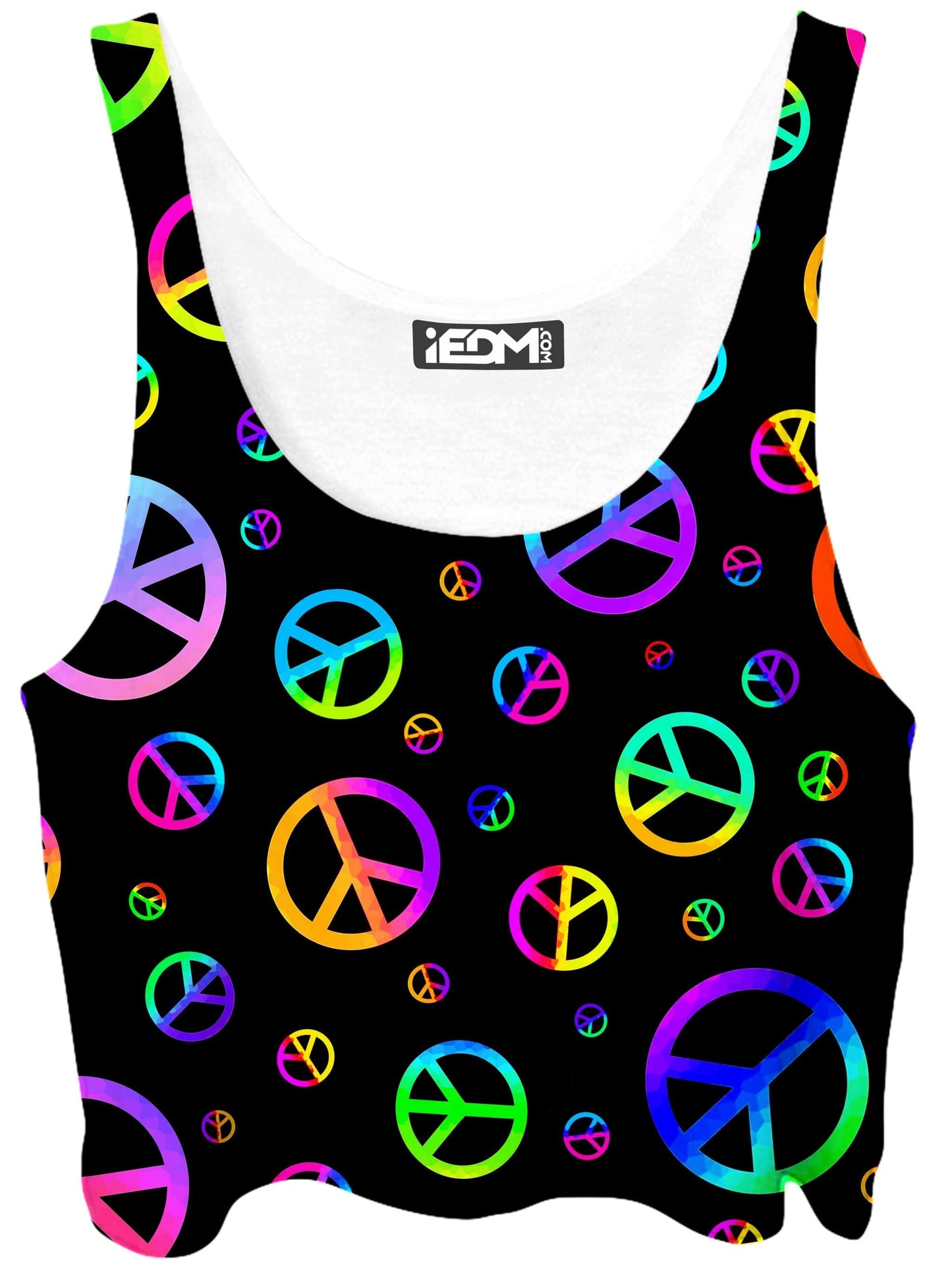 Signs of Peace Crop Top, Sartoris Art, | iEDM