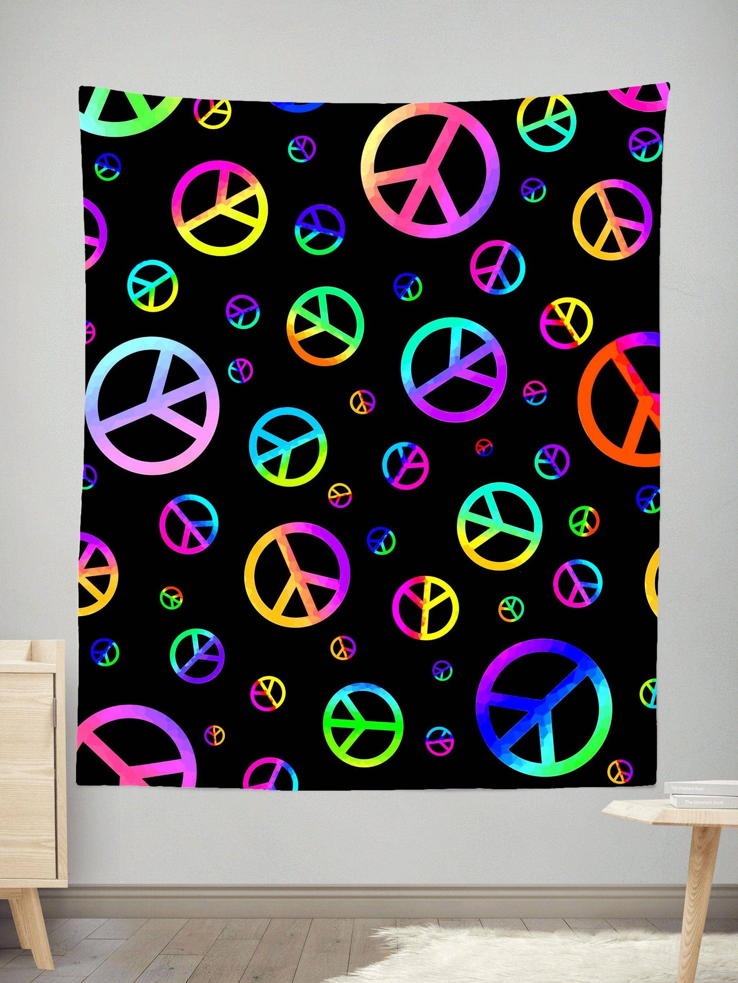 Signs of Peace Tapestry, Sartoris Art, | iEDM