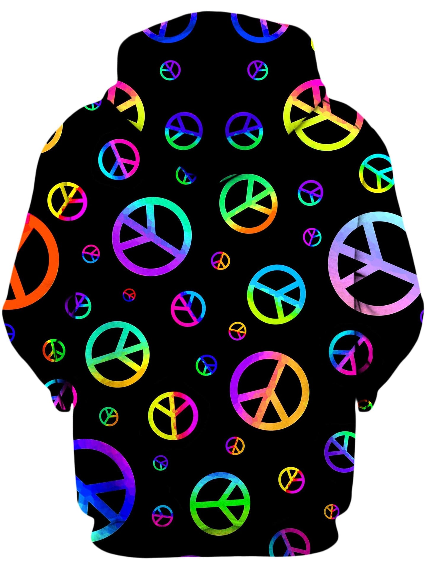 Signs of Peace Unisex Zip-Up Hoodie, Sartoris Art, | iEDM