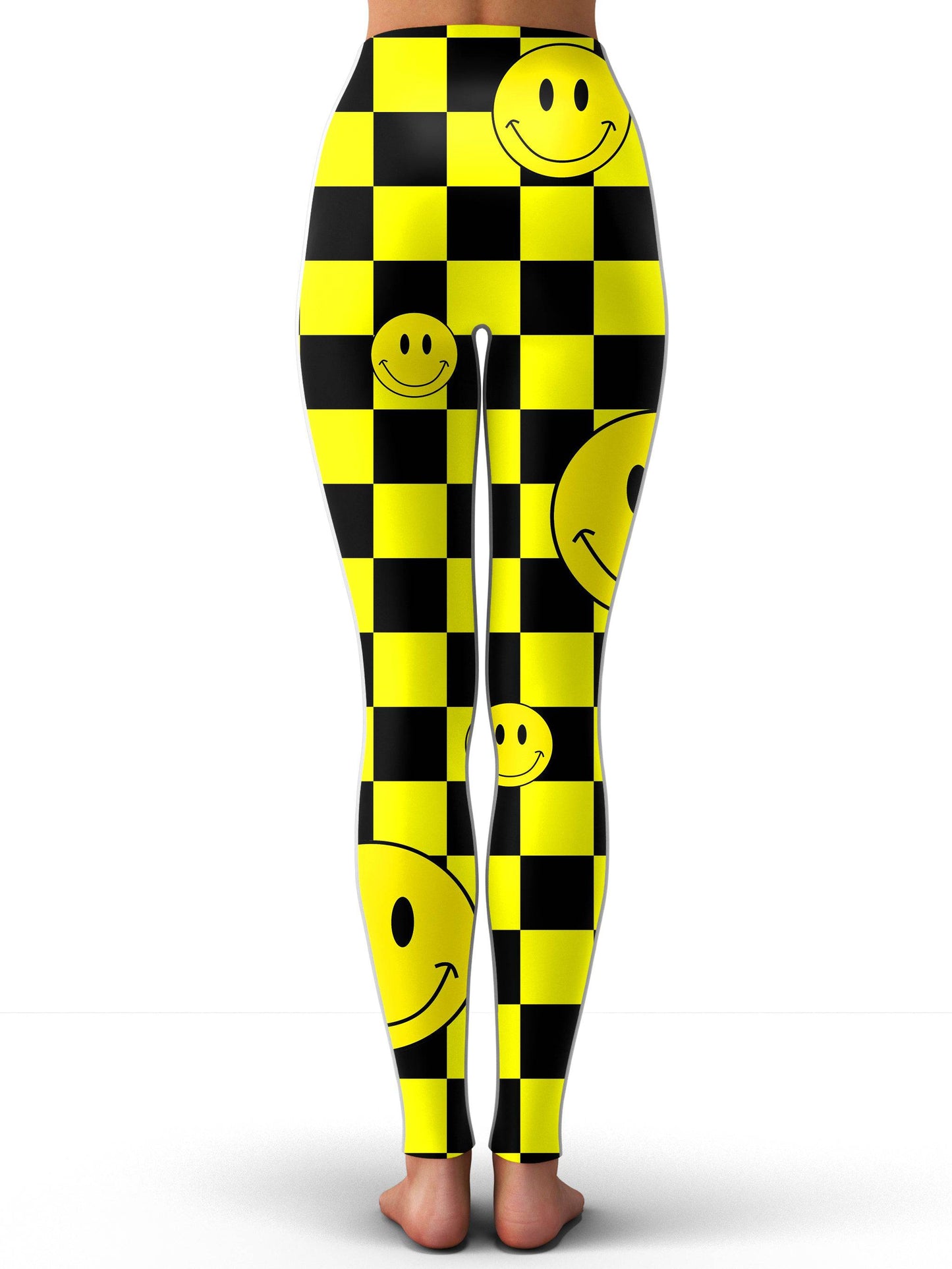Smile Checkerboard Leggings, Sartoris Art, | iEDM
