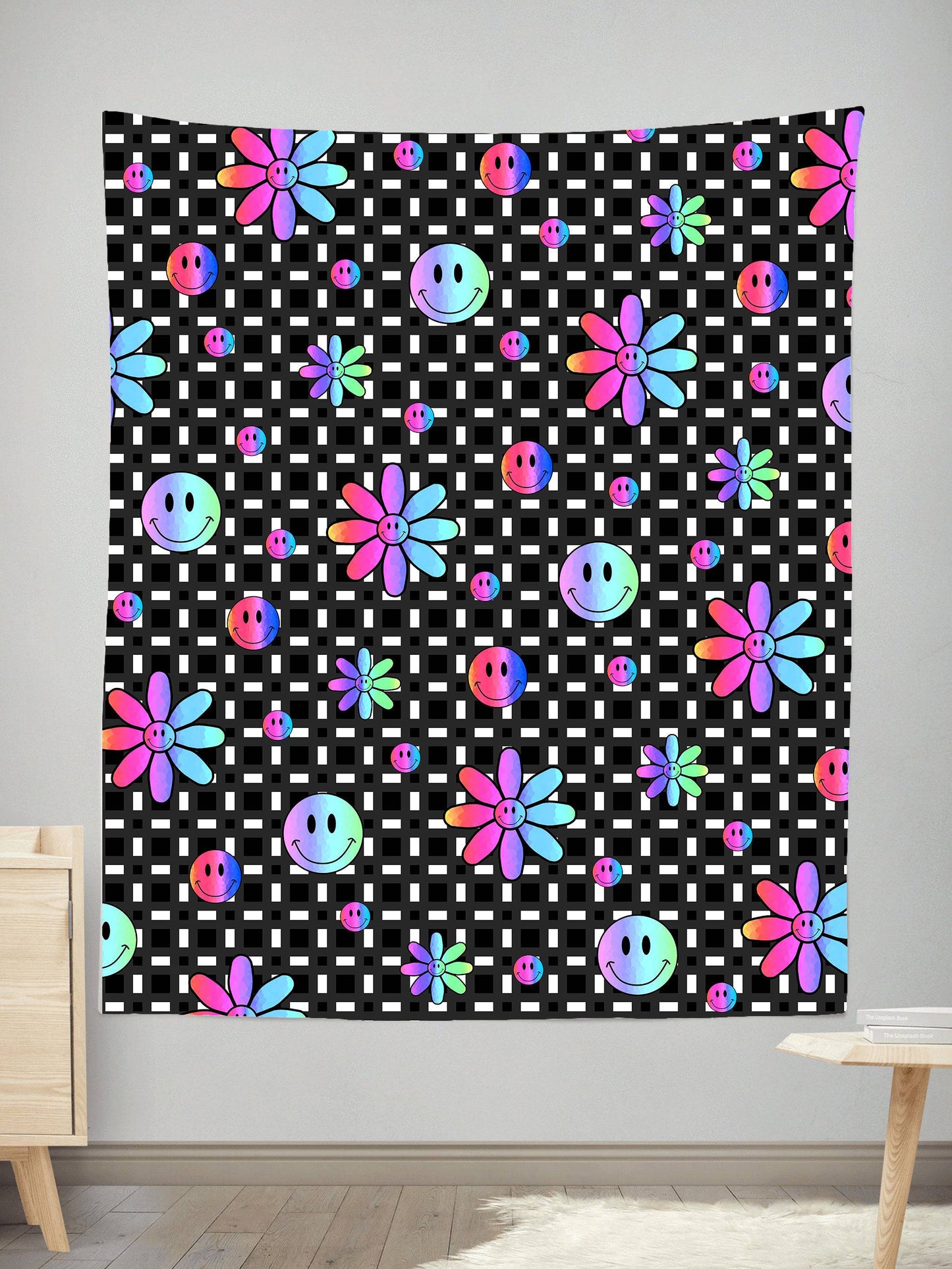 Smiles All Around Tapestry, Sartoris Art, | iEDM