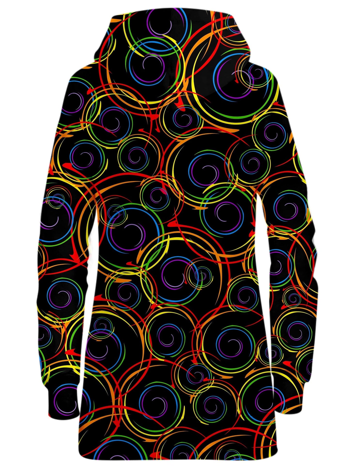 Swirl Abstract Hoodie Dress, Sartoris Art, | iEDM