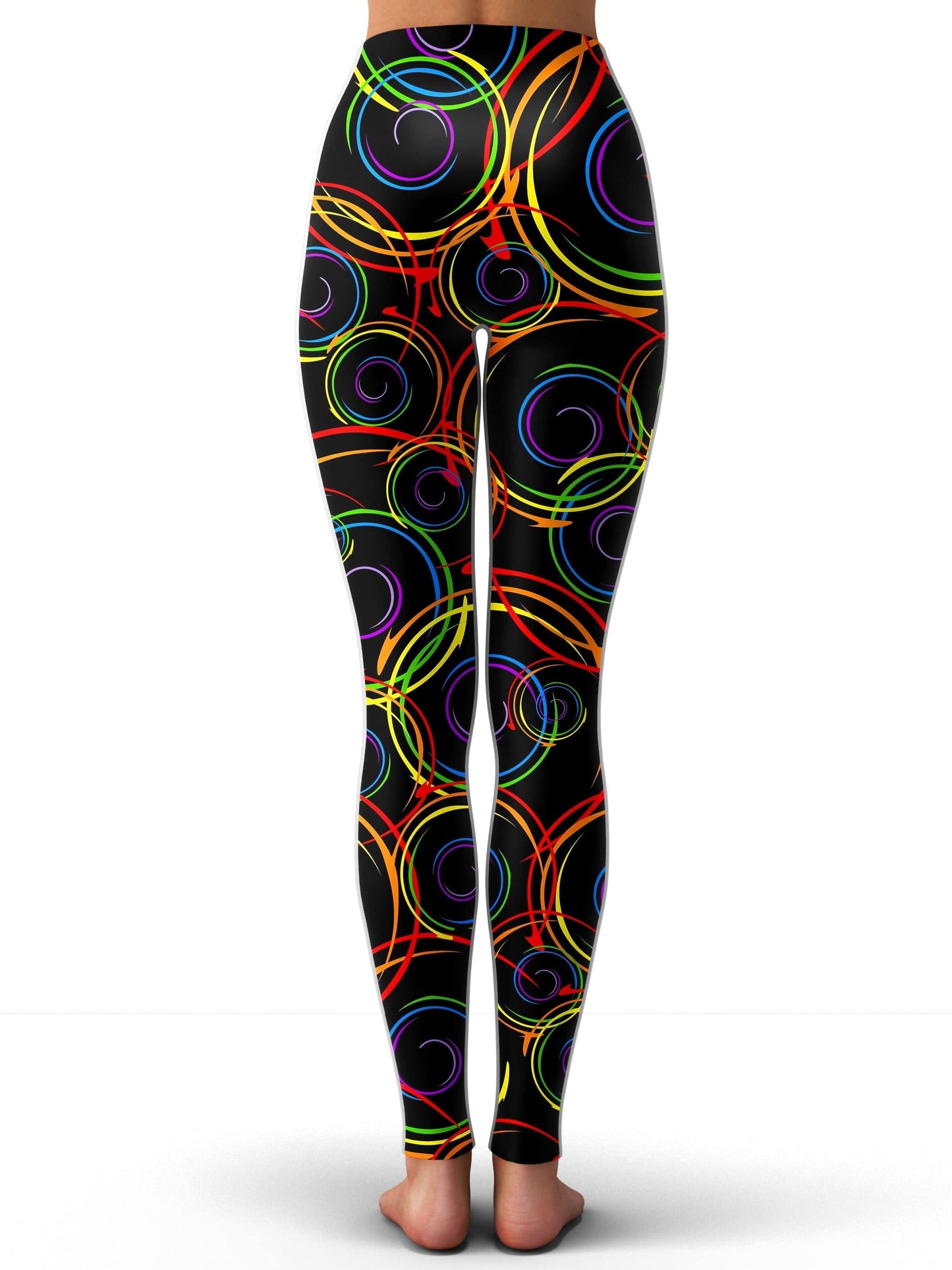 Swirl Abstract Leggings, Sartoris Art, | iEDM