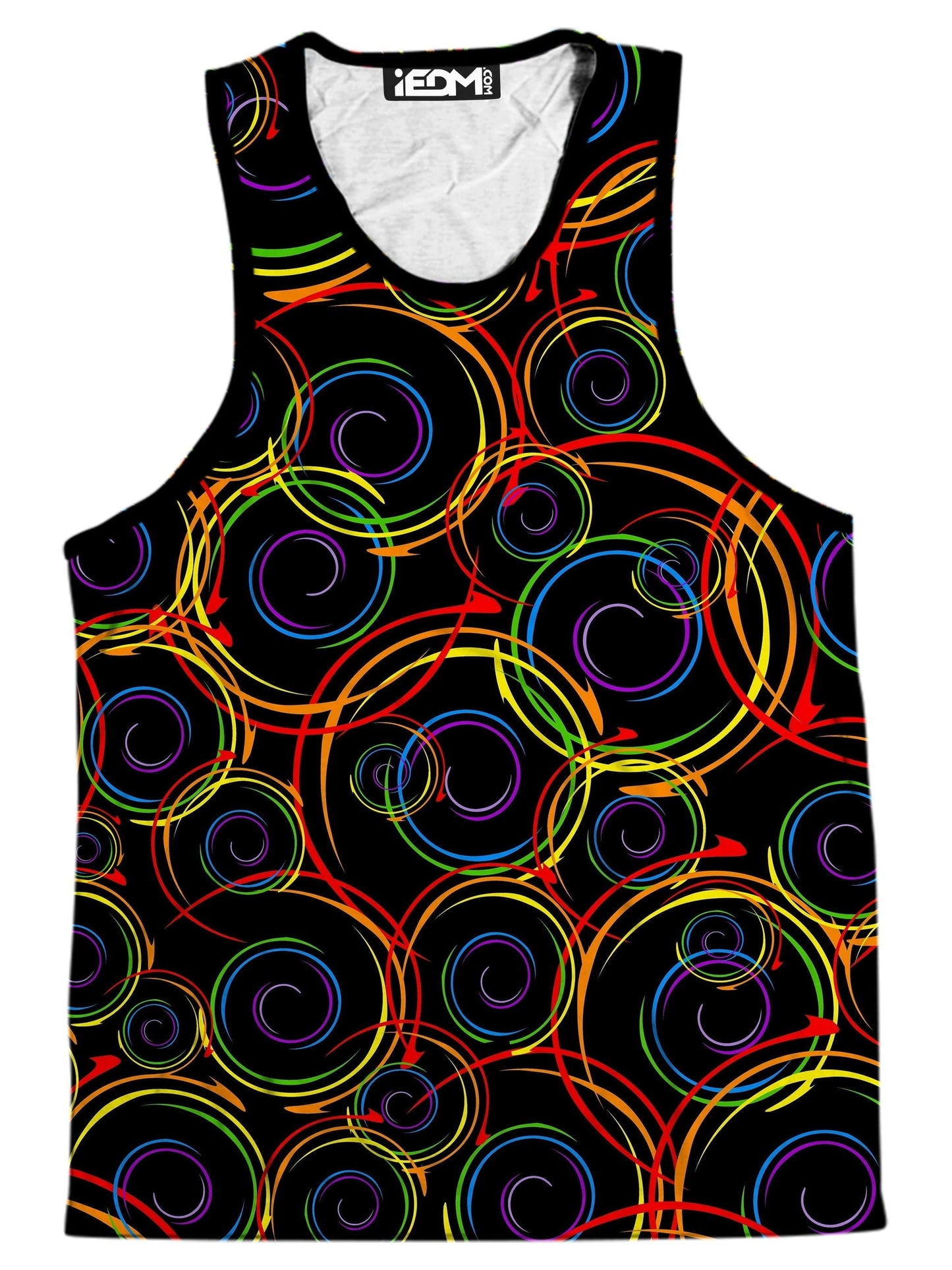 Swirl Abstract Men's Tank, Sartoris Art, | iEDM