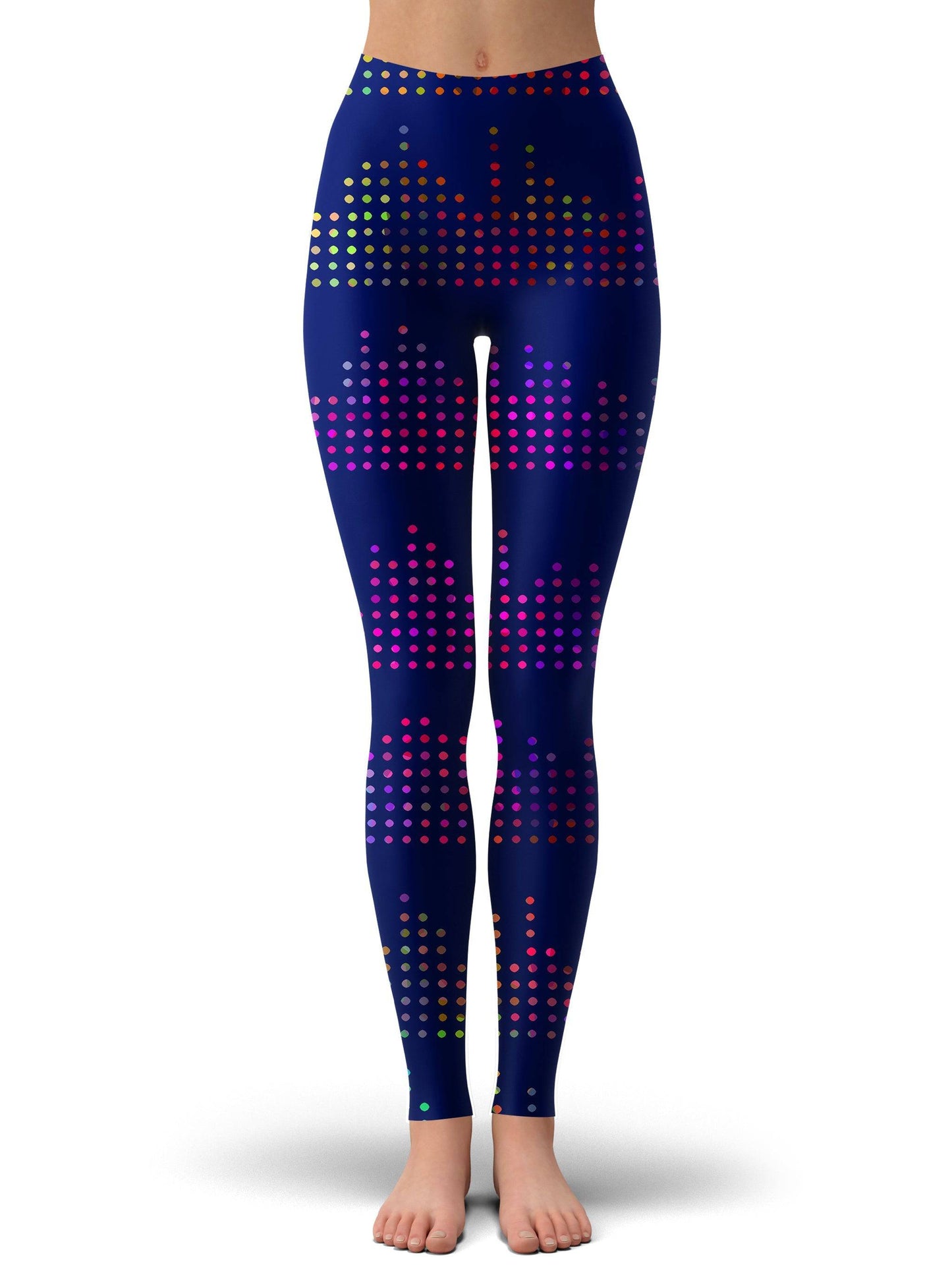 Techno Equalizer Bars Hoodie and Leggings Combo, Sartoris Art, | iEDM