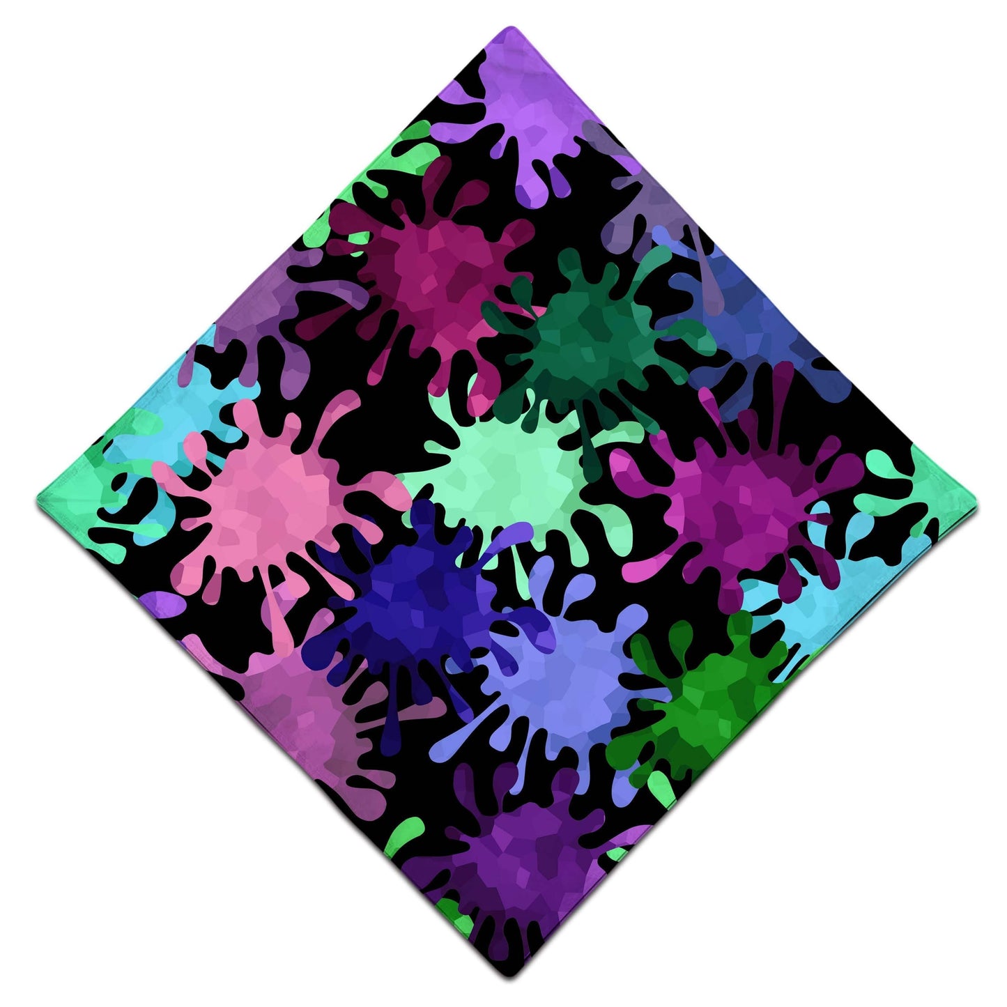 Tripadelic Splatter Bandana, Sartoris Art, | iEDM