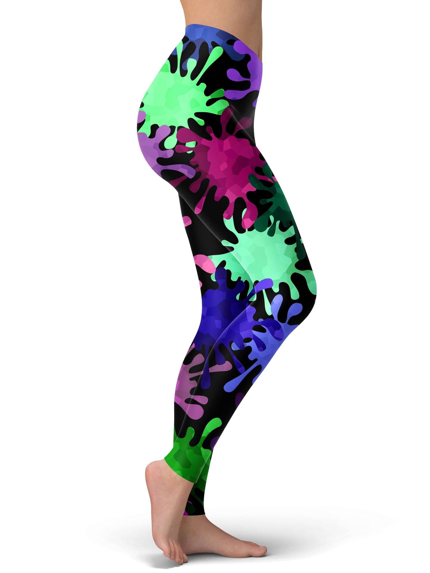 Tripadelic Splatter Leggings, Sartoris Art, | iEDM