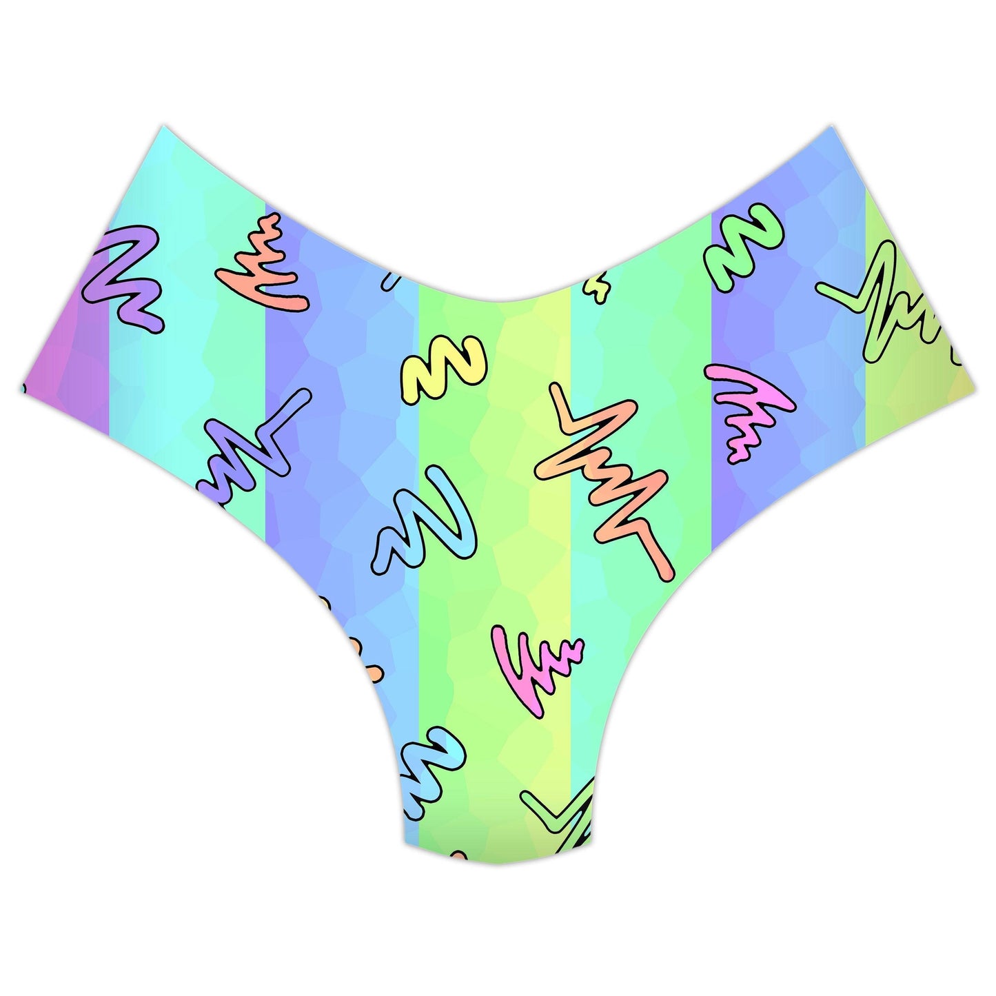 Trippy Doodles Booty Shorts, Sartoris Art, | iEDM