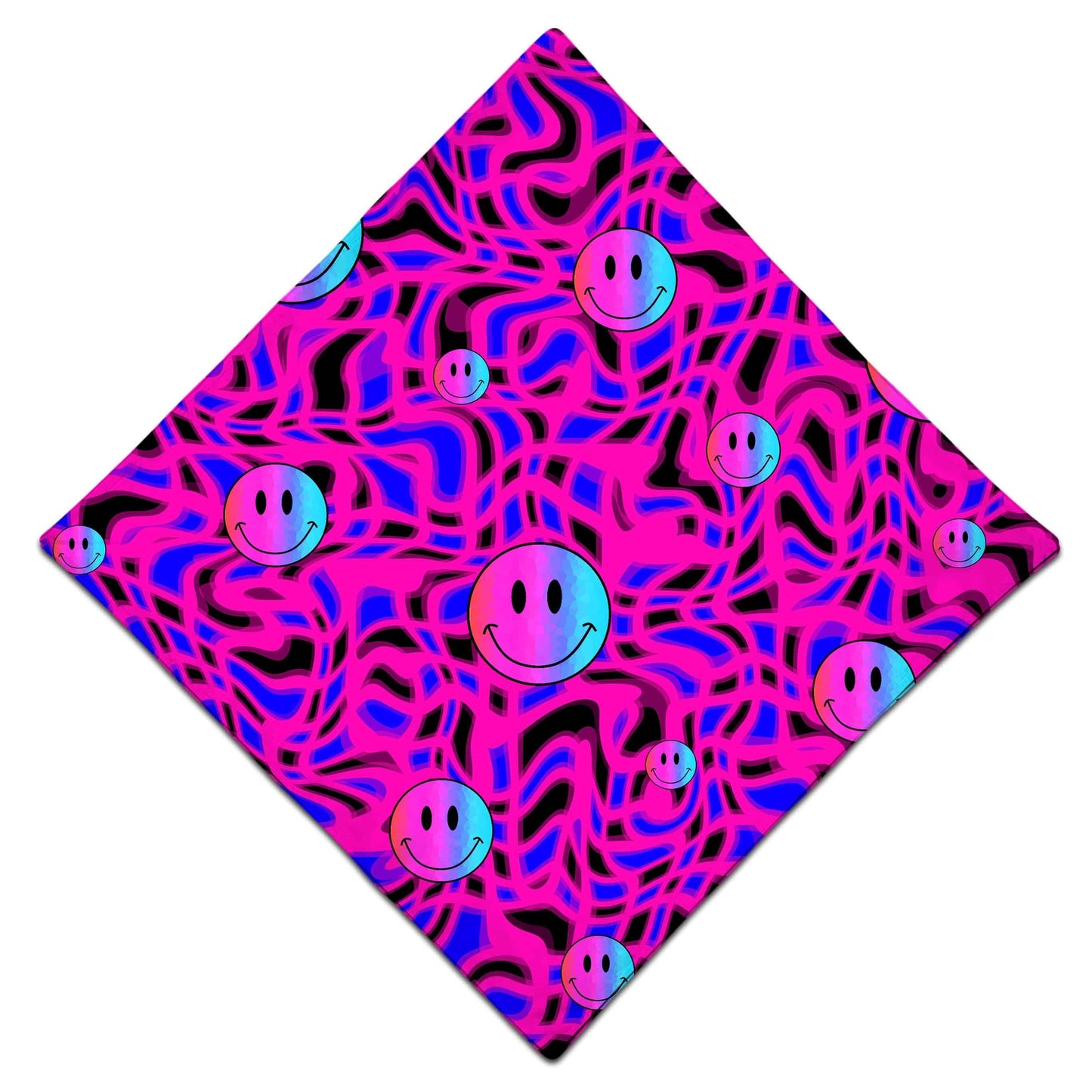 Trippy Smiles Bandana, Sartoris Art, | iEDM