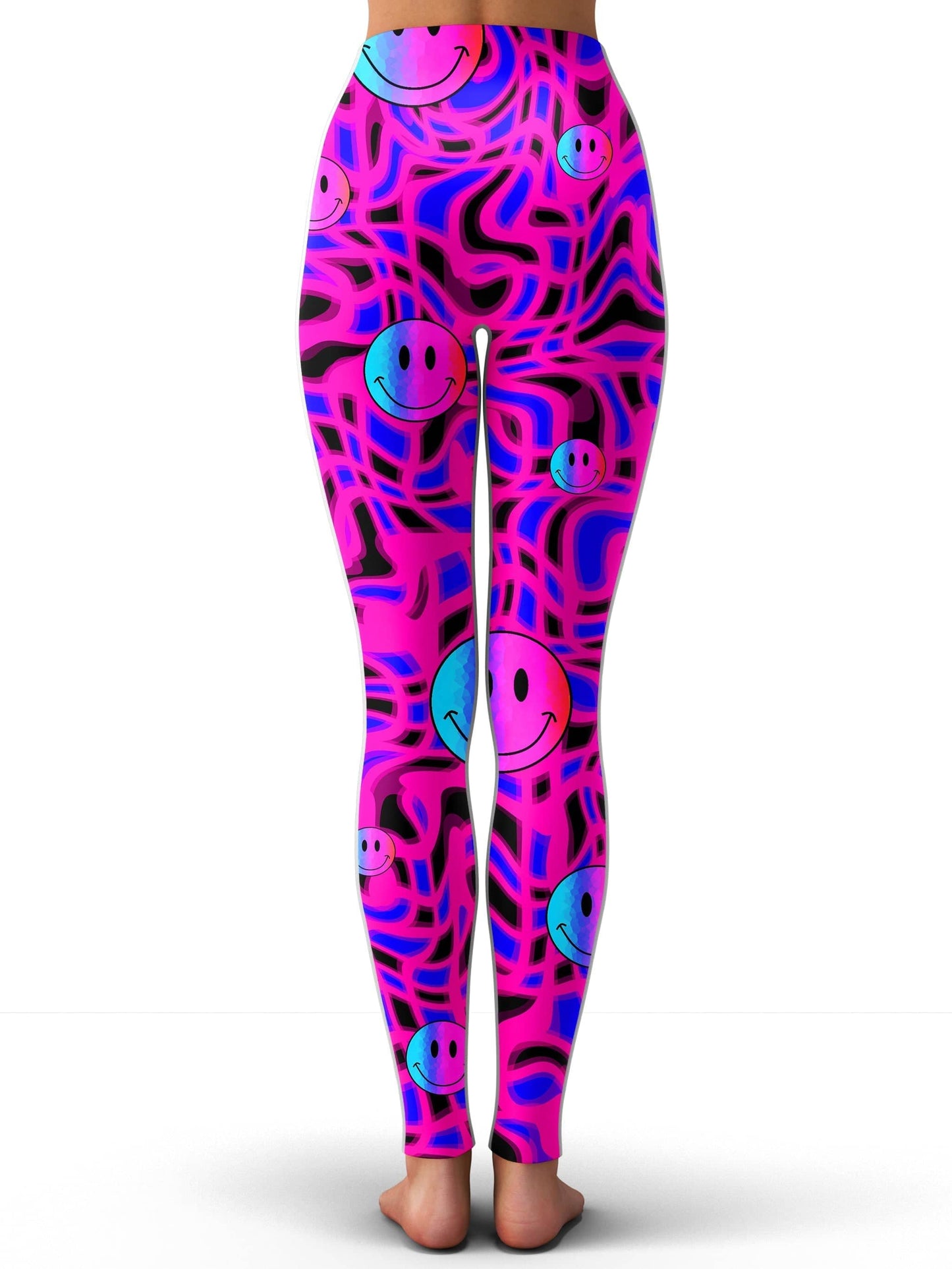 Trippy Smiles Leggings, Sartoris Art, | iEDM