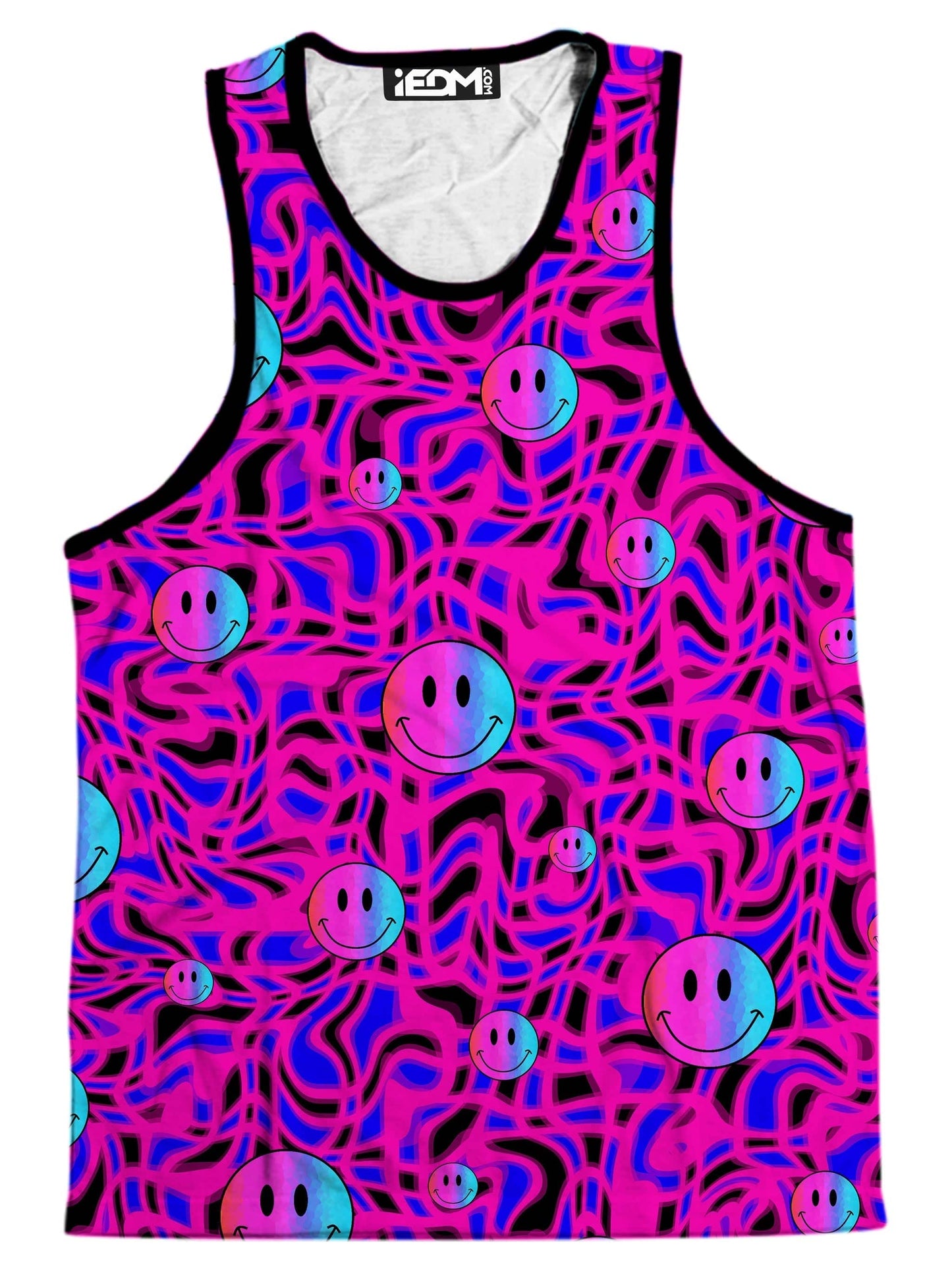 Trippy Smiles Men's Tank, Sartoris Art, | iEDM