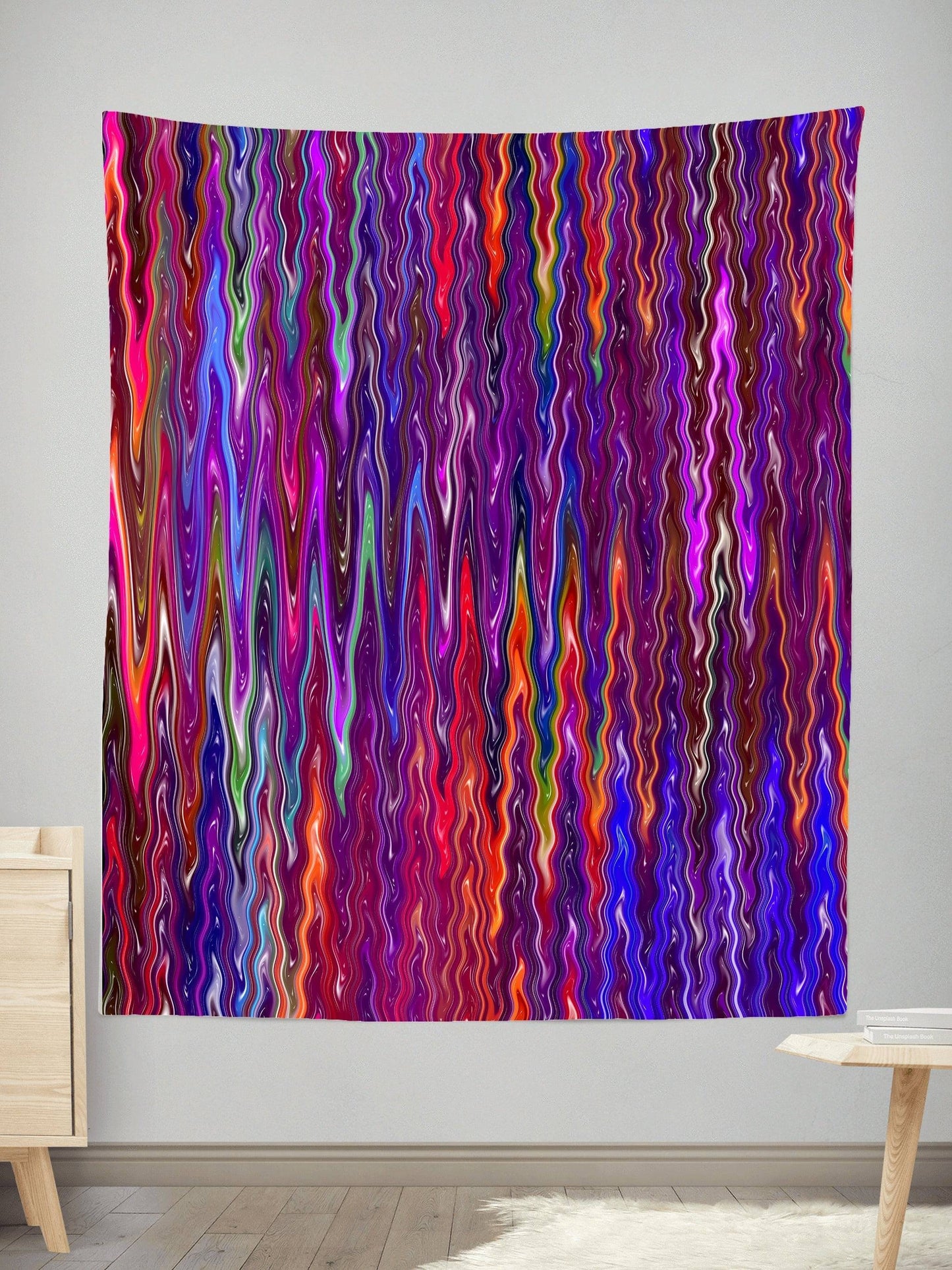 Trippy Vibes Tapestry, Sartoris Art, | iEDM