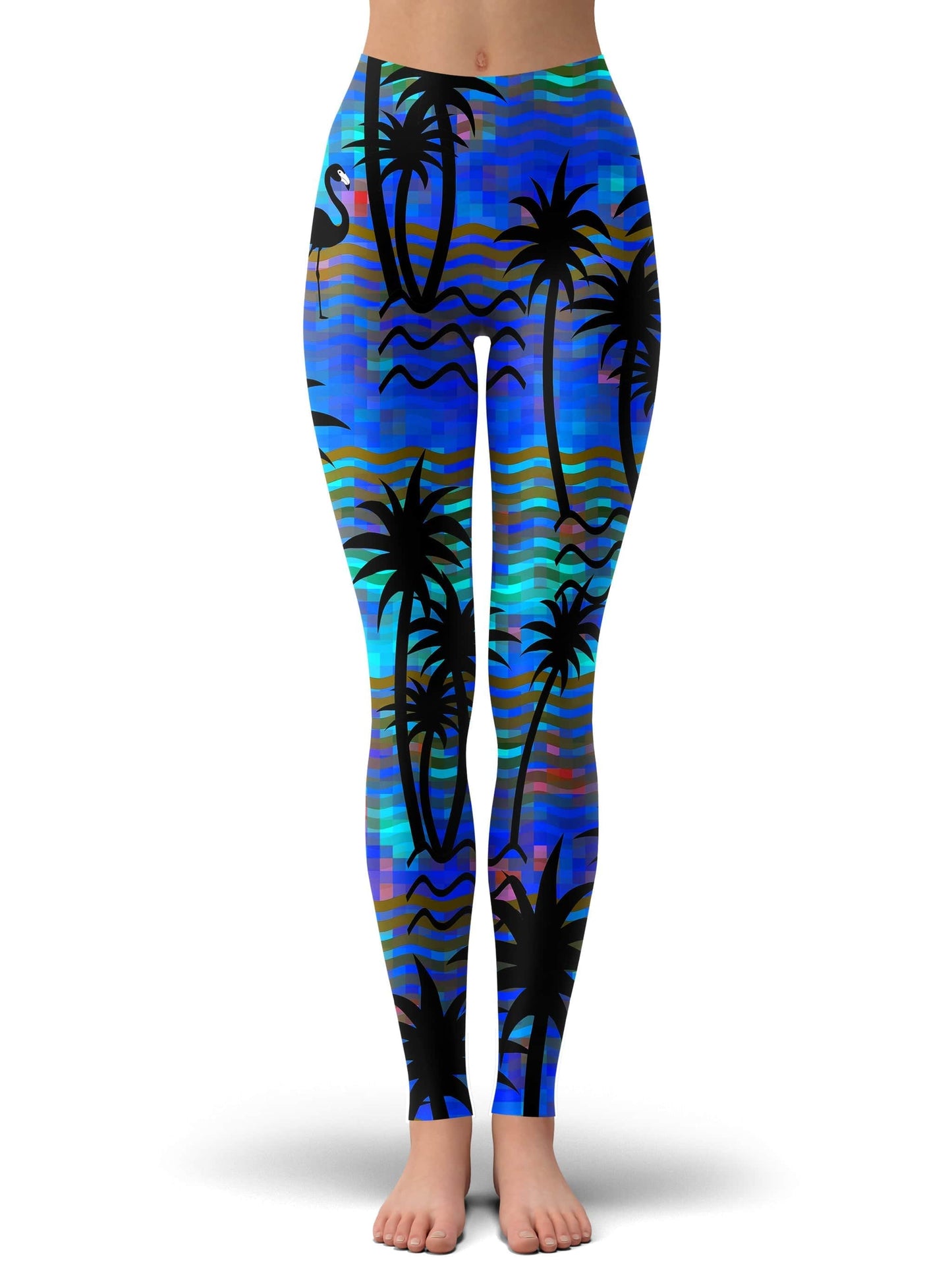 Tropical Dreams Crop Top and Leggings Combo, Sartoris Art, | iEDM