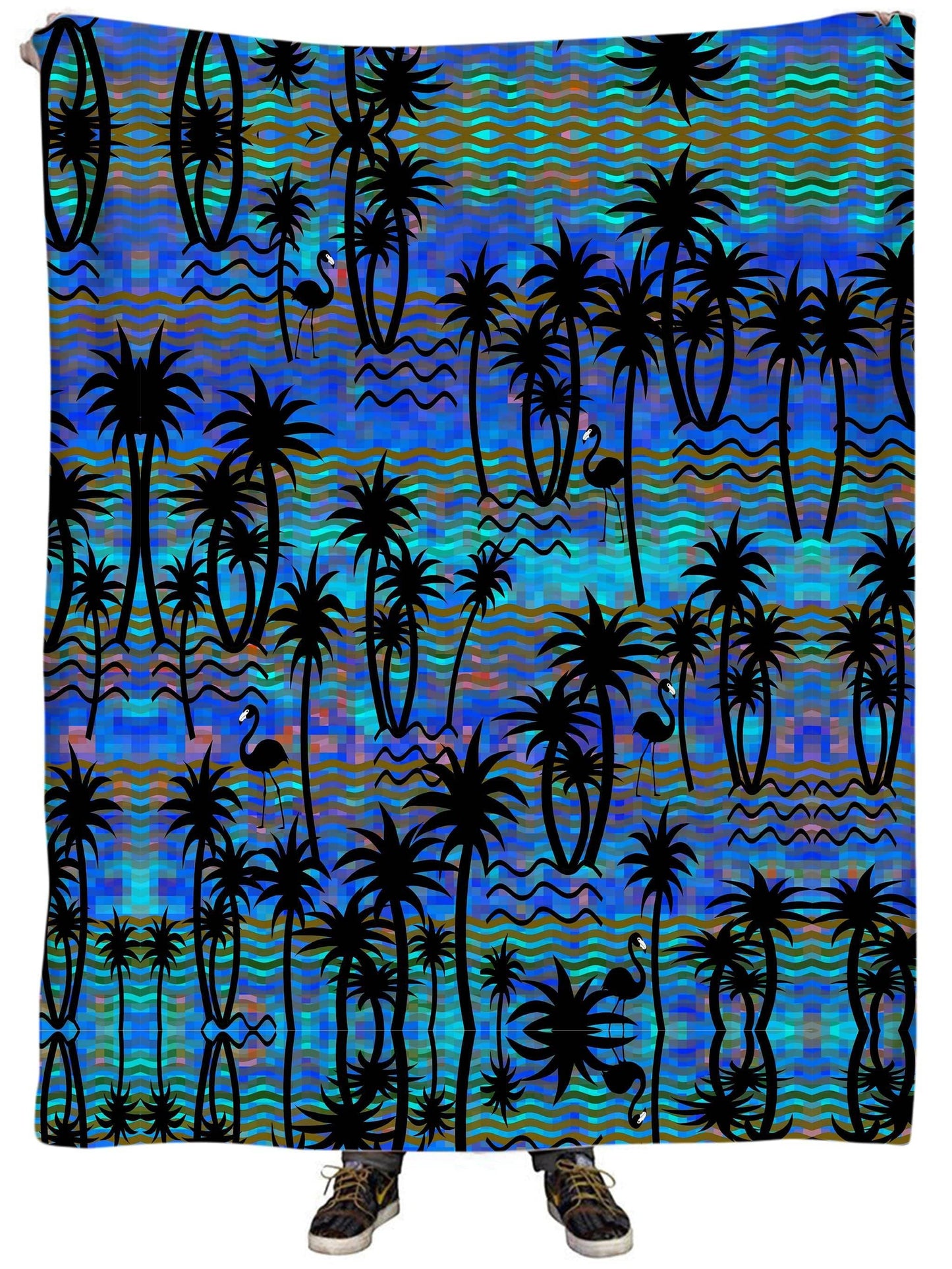Tropical Dreams Plush Blanket, Sartoris Art, | iEDM