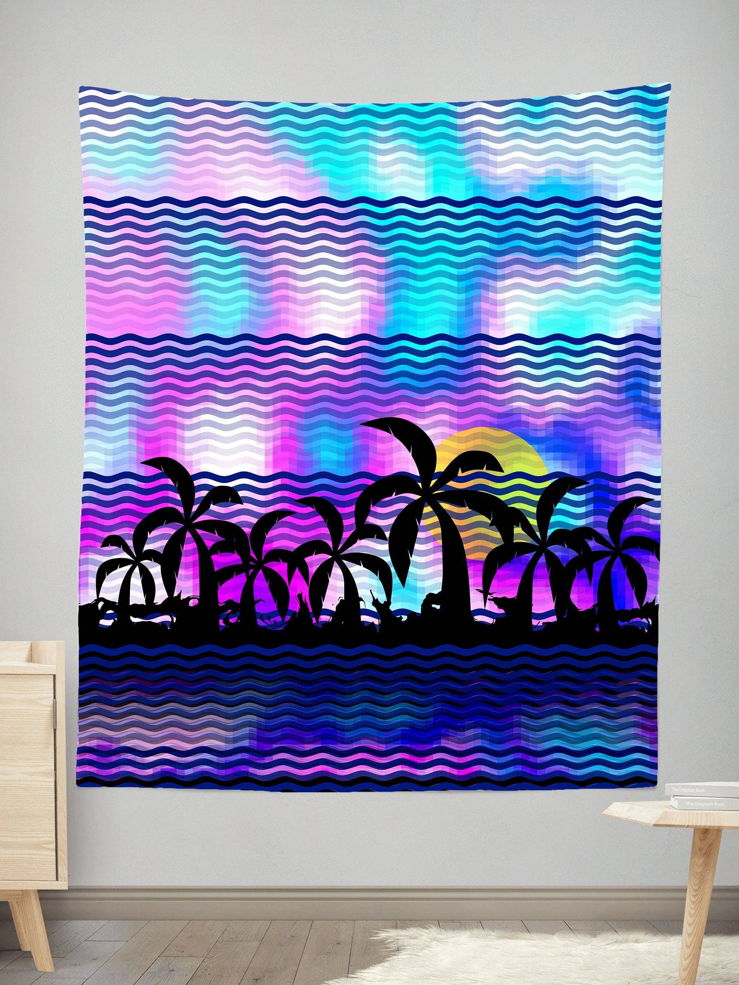 Tropical Island Tapestry, Sartoris Art, | iEDM