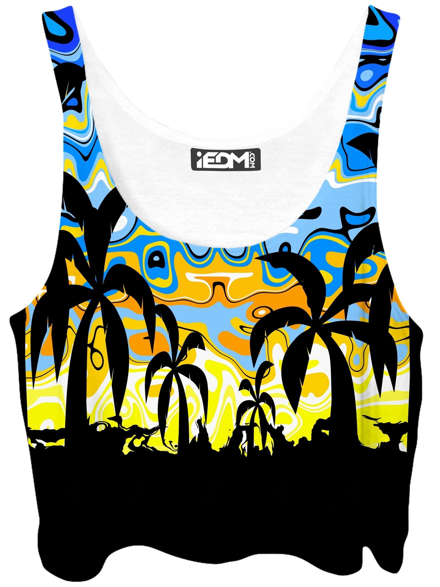 Tropical Night Crop Top, Sartoris Art, | iEDM