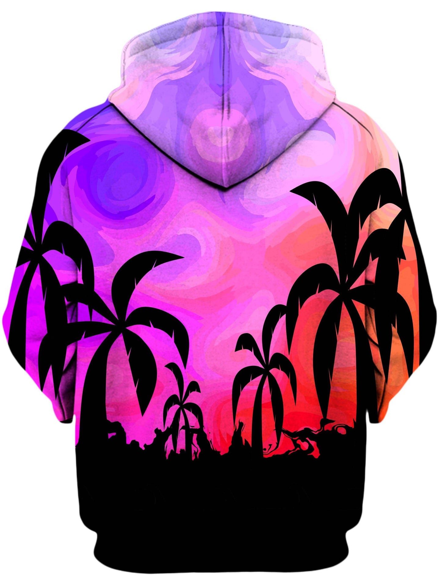 Tropical Twilight Unisex Zip-Up Hoodie, Sartoris Art, | iEDM