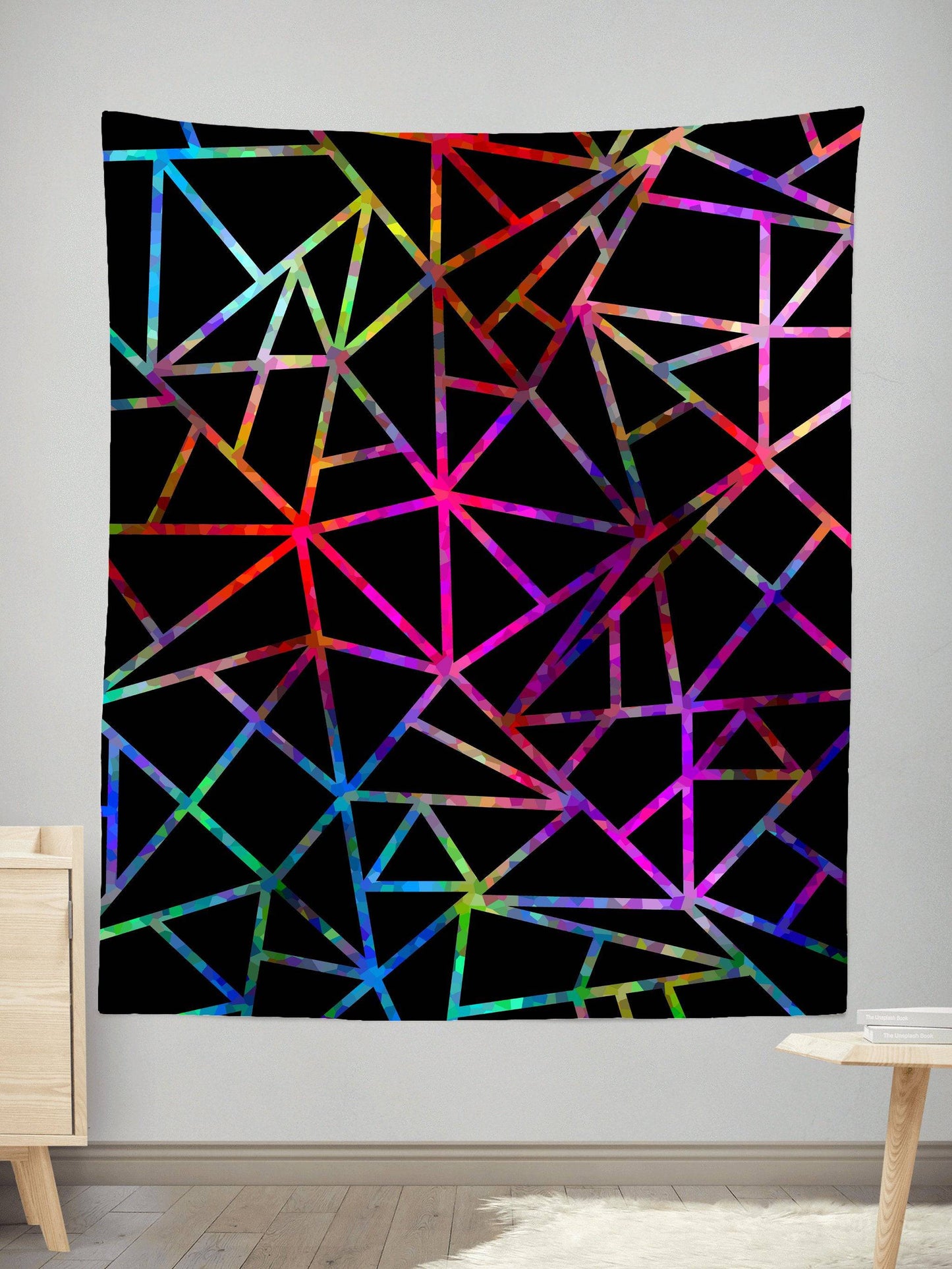 Webbed Geometric Tapestry, Sartoris Art, | iEDM