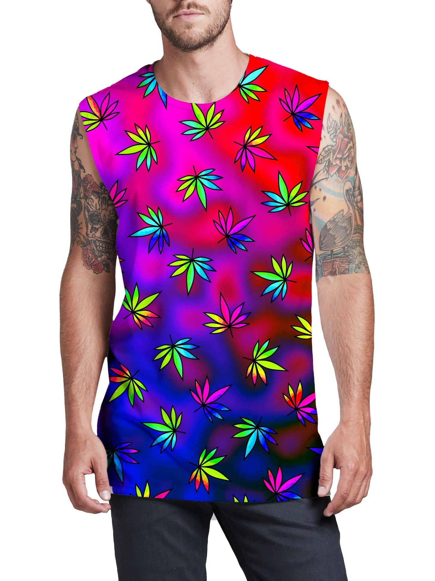 Weed Toss Men's Muscle Tank, Sartoris Art, | iEDM