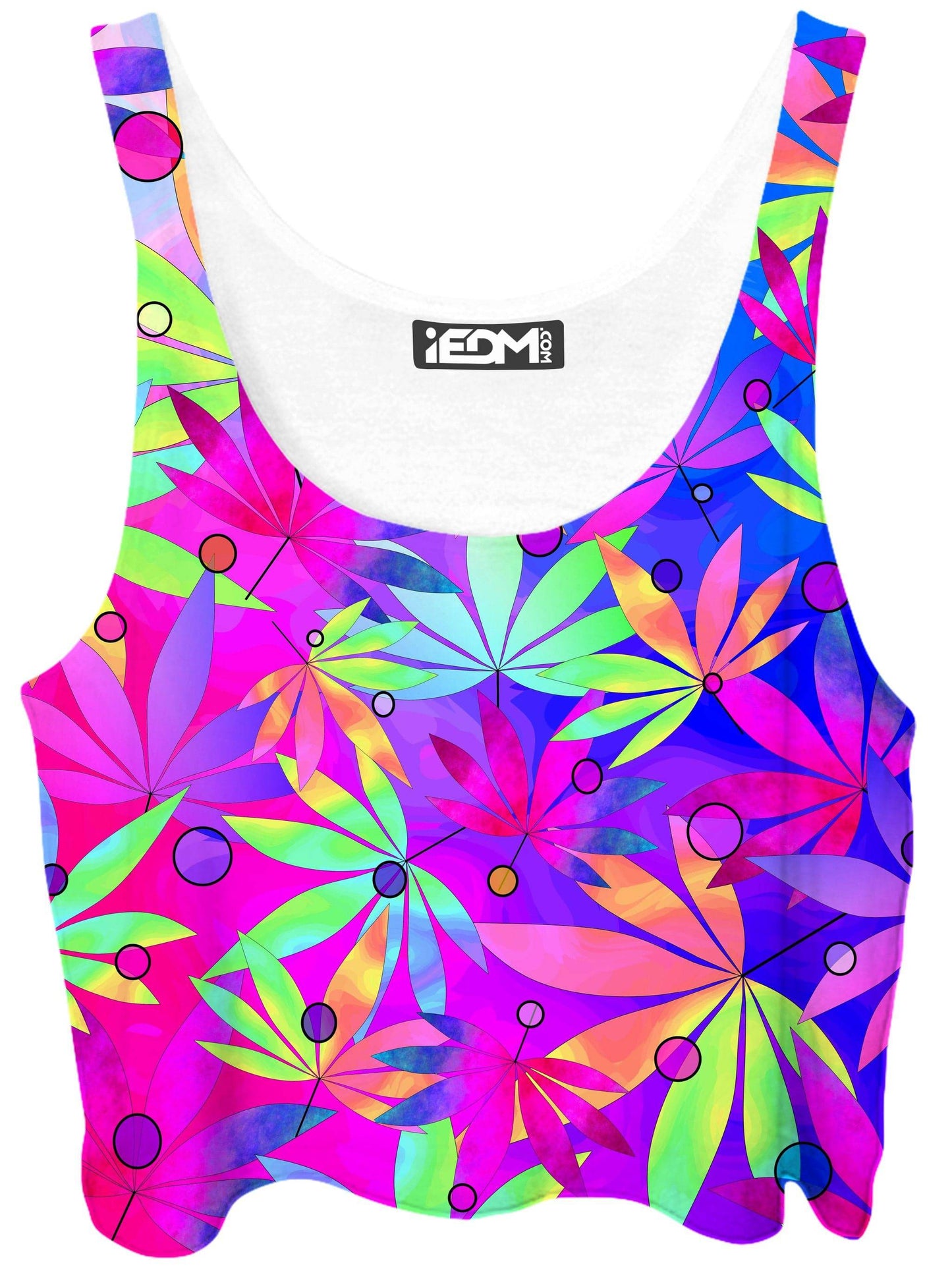Whimsical Weed Crop Top, Sartoris Art, | iEDM