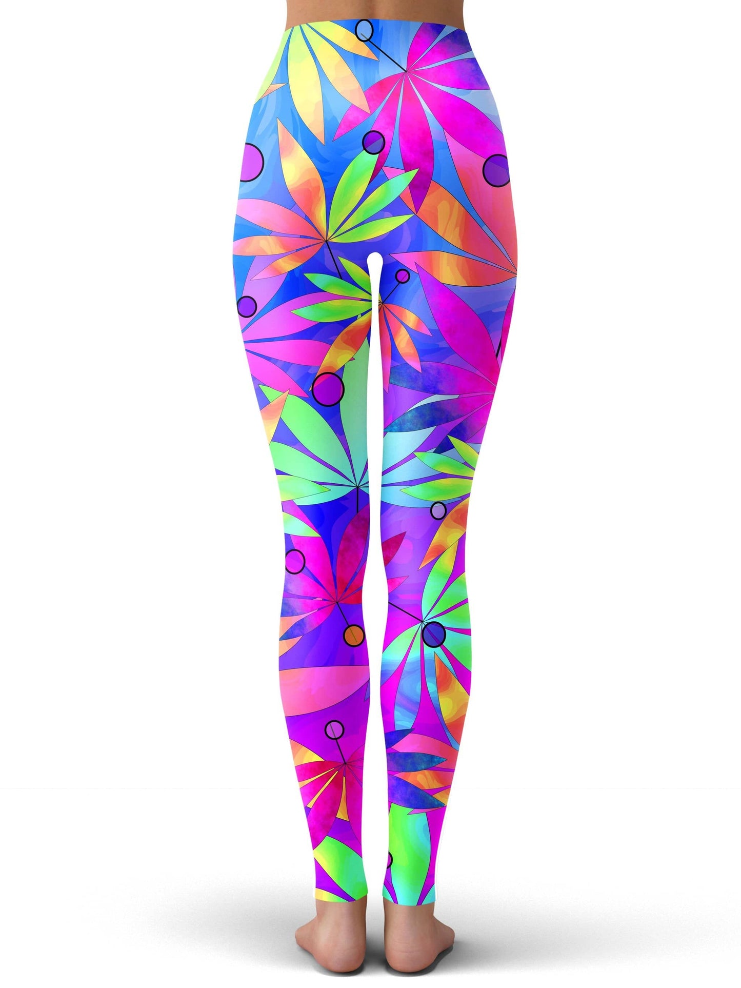 Whimsical Weed Leggings, Sartoris Art, | iEDM