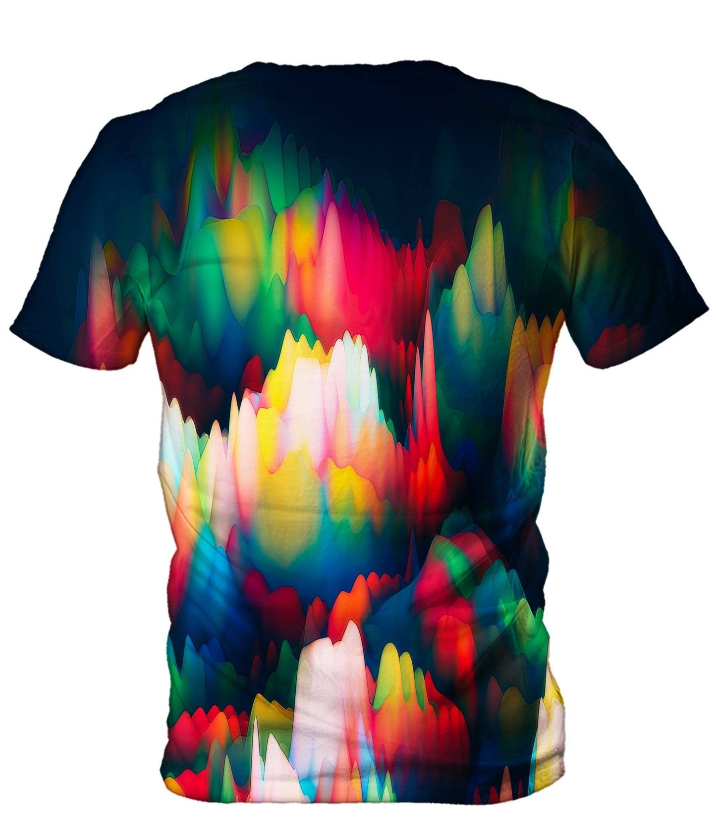 Abstract Waves Men's T-Shirt, Set 4 Lyfe, | iEDM