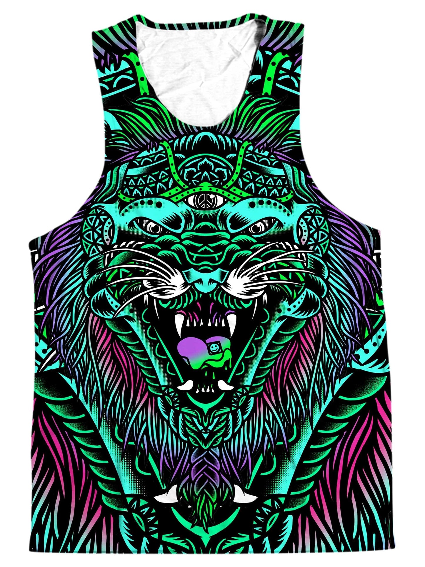 Acid Tiger Men's Tank, Set 4 Lyfe, | iEDM