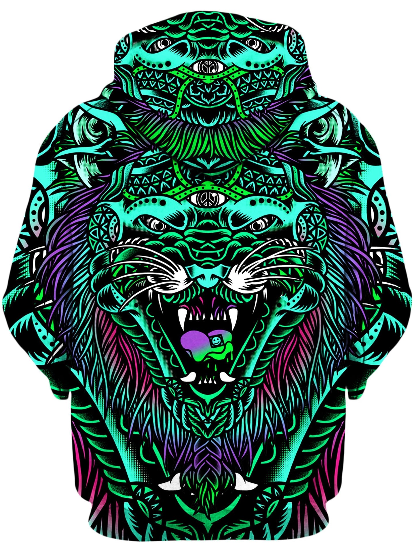 Acid Tiger Unisex Hoodie, Set 4 Lyfe, | iEDM