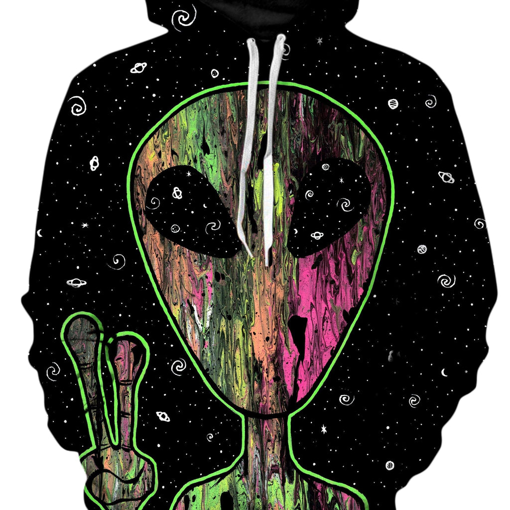 Alien Space Unisex Hoodie, Set 4 Lyfe, | iEDM