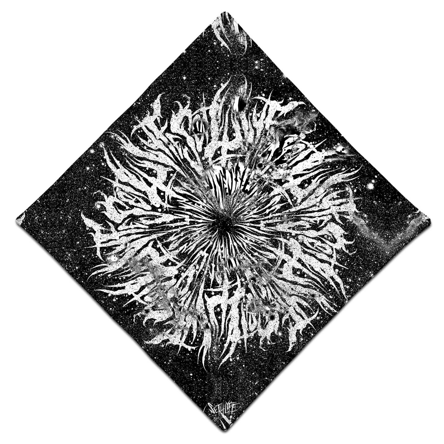 Dark Grime Mandala Bandana, Set 4 Lyfe, | iEDM