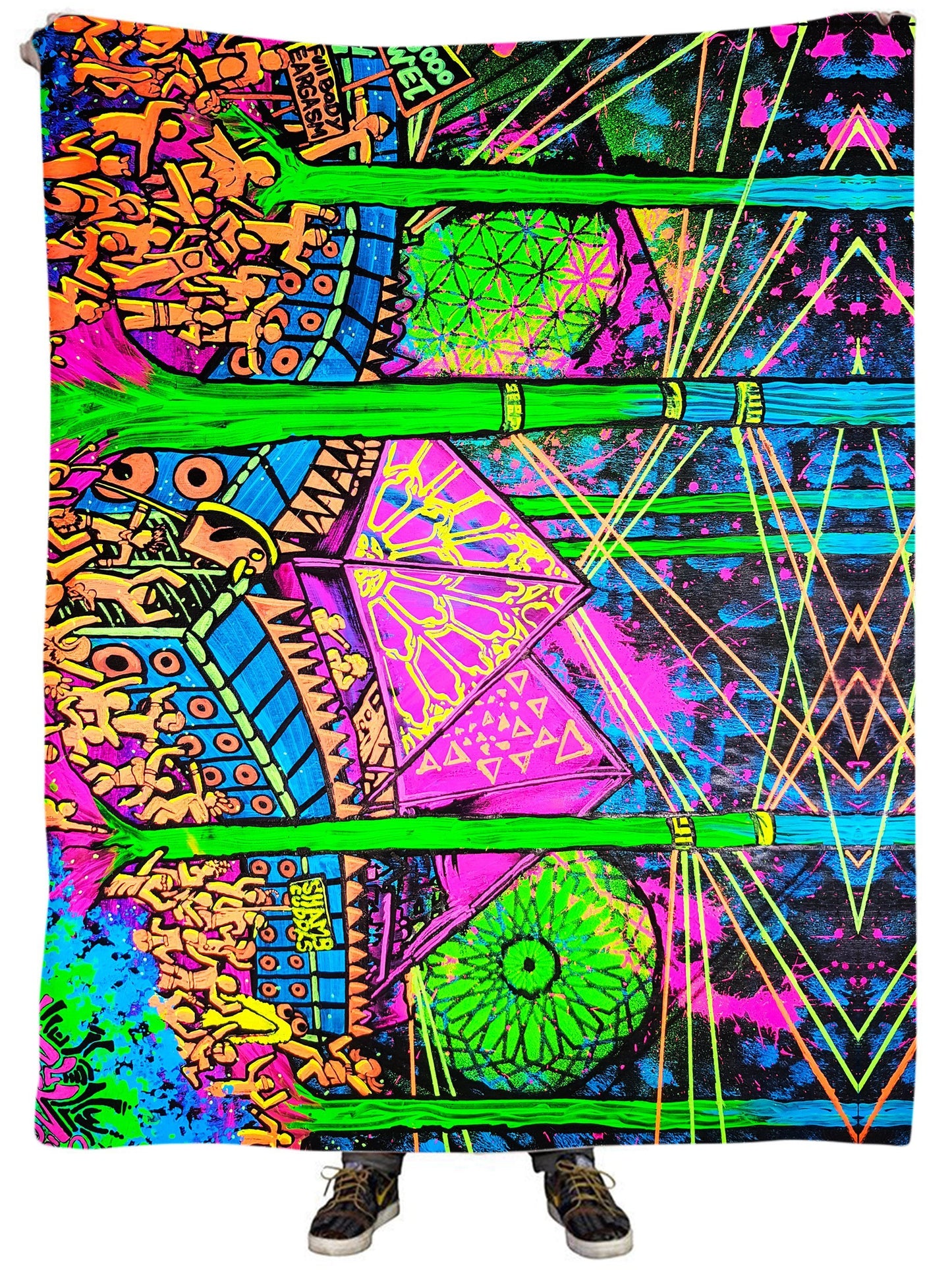 Forest Friends Plush Blanket, Set 4 Lyfe, | iEDM