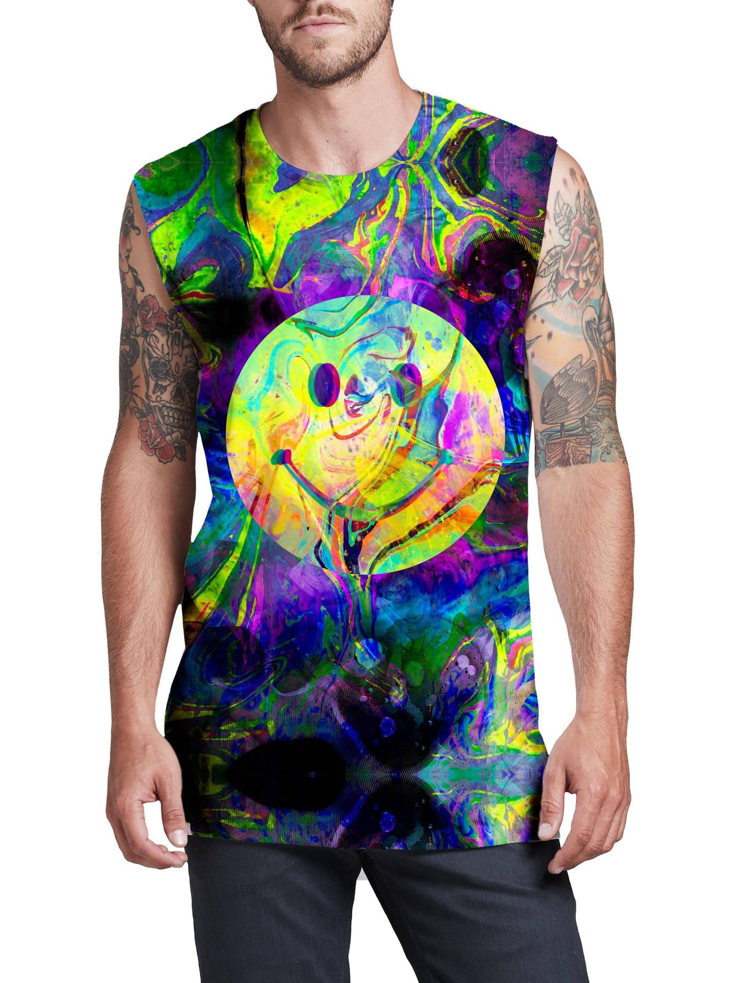 Happy Fun Time Men's Muscle Tank, Set 4 Lyfe, | iEDM