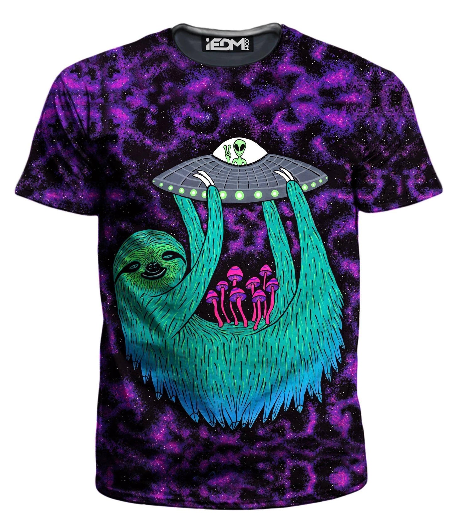Sloth Abduction Men's T-Shirt, Set 4 Lyfe, | iEDM